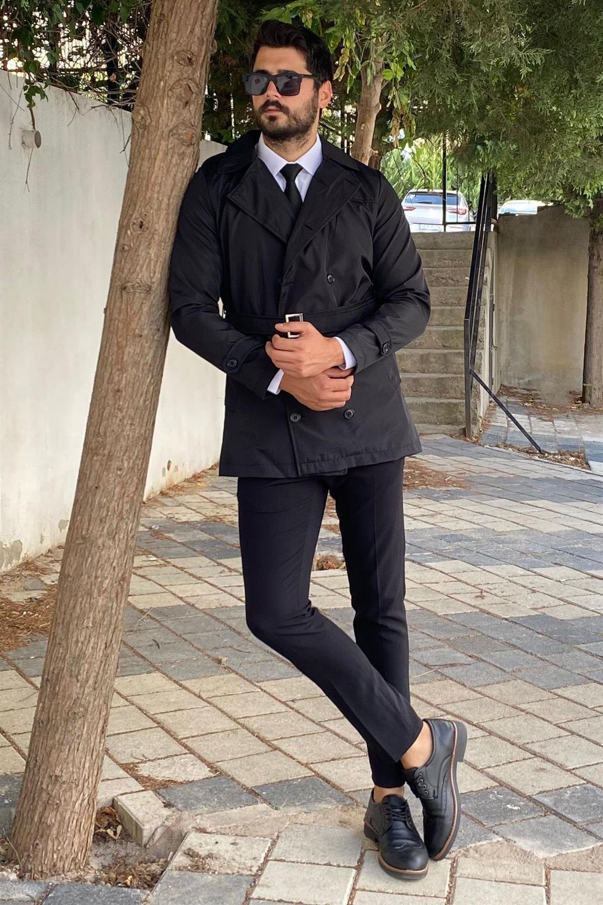 Klasik Trençkot Kombini