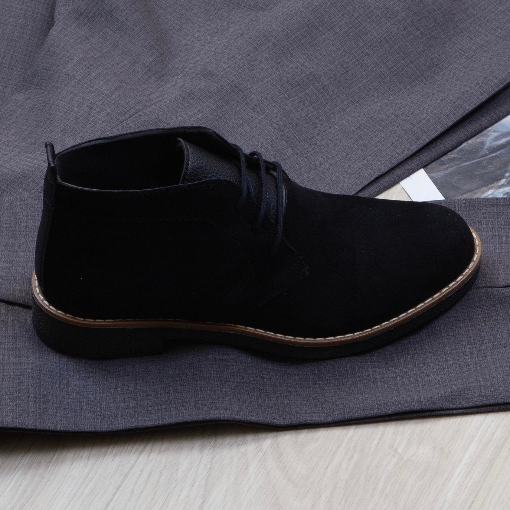 Koyu Gri Kruvaze Takım Elbise Kombini