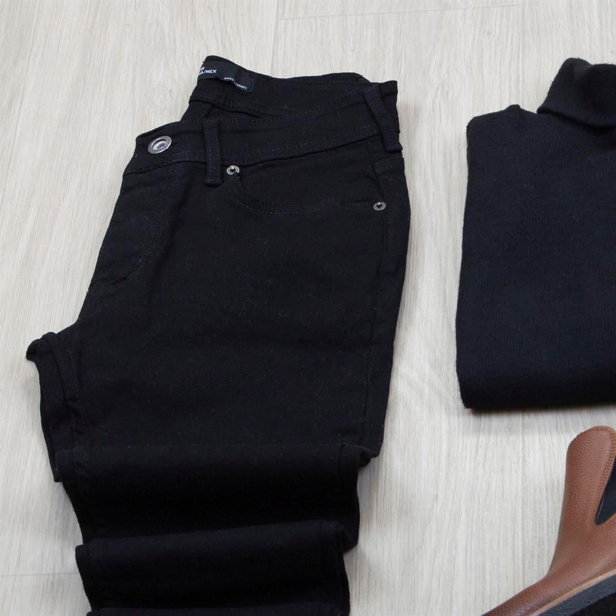 Koyu Kahve Kaşe Ceket Boğazlı Body Pantolon Bot Kombin