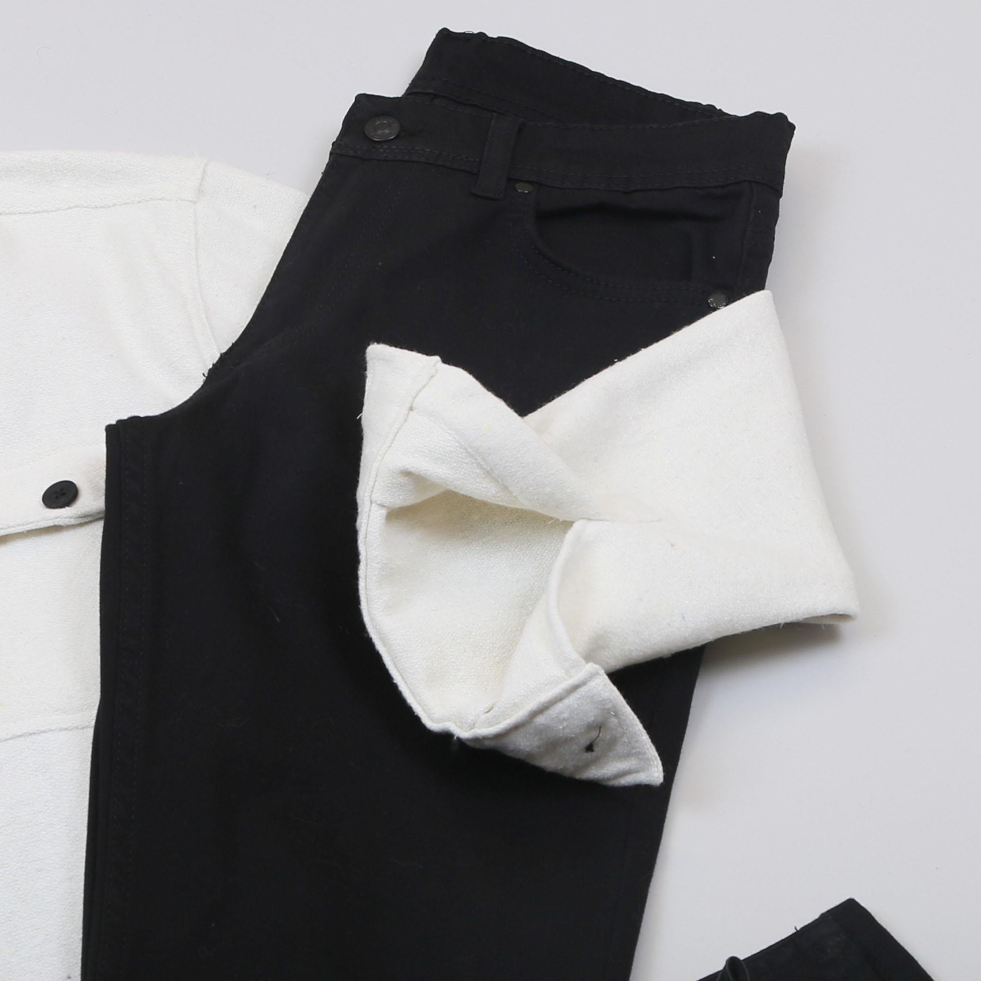 Krem Kaşe Gömlek Boğazlı Body Pantolon Bot Kombin