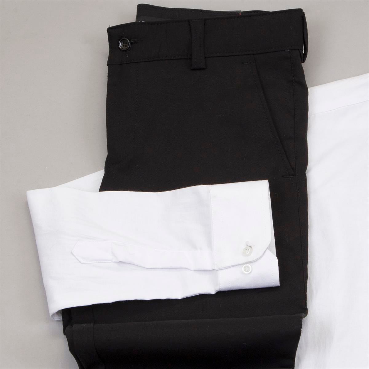 Kuşaklı Papyonlu Takım Elbise Kombini