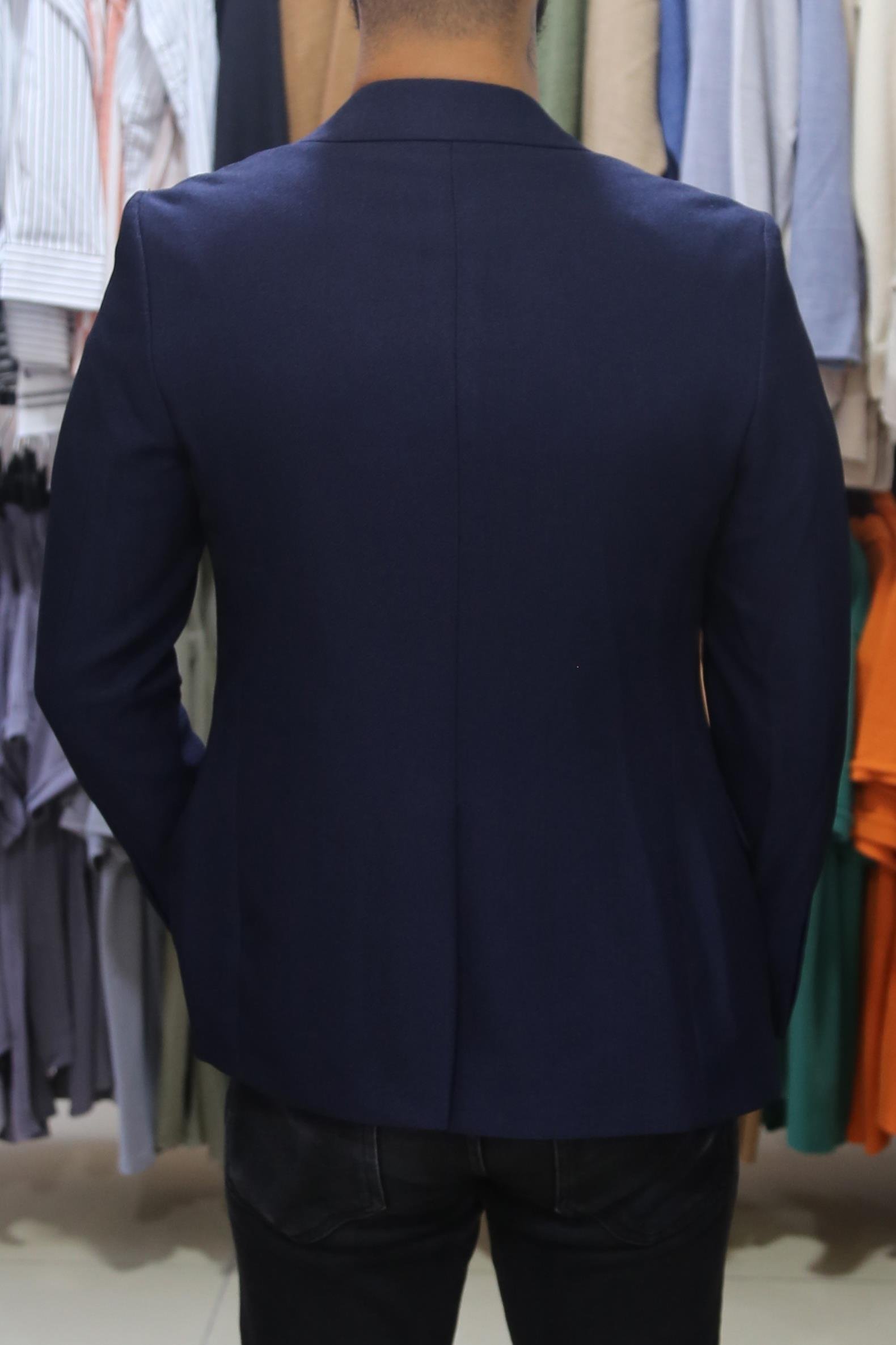 Lacivert Blazer Ceket