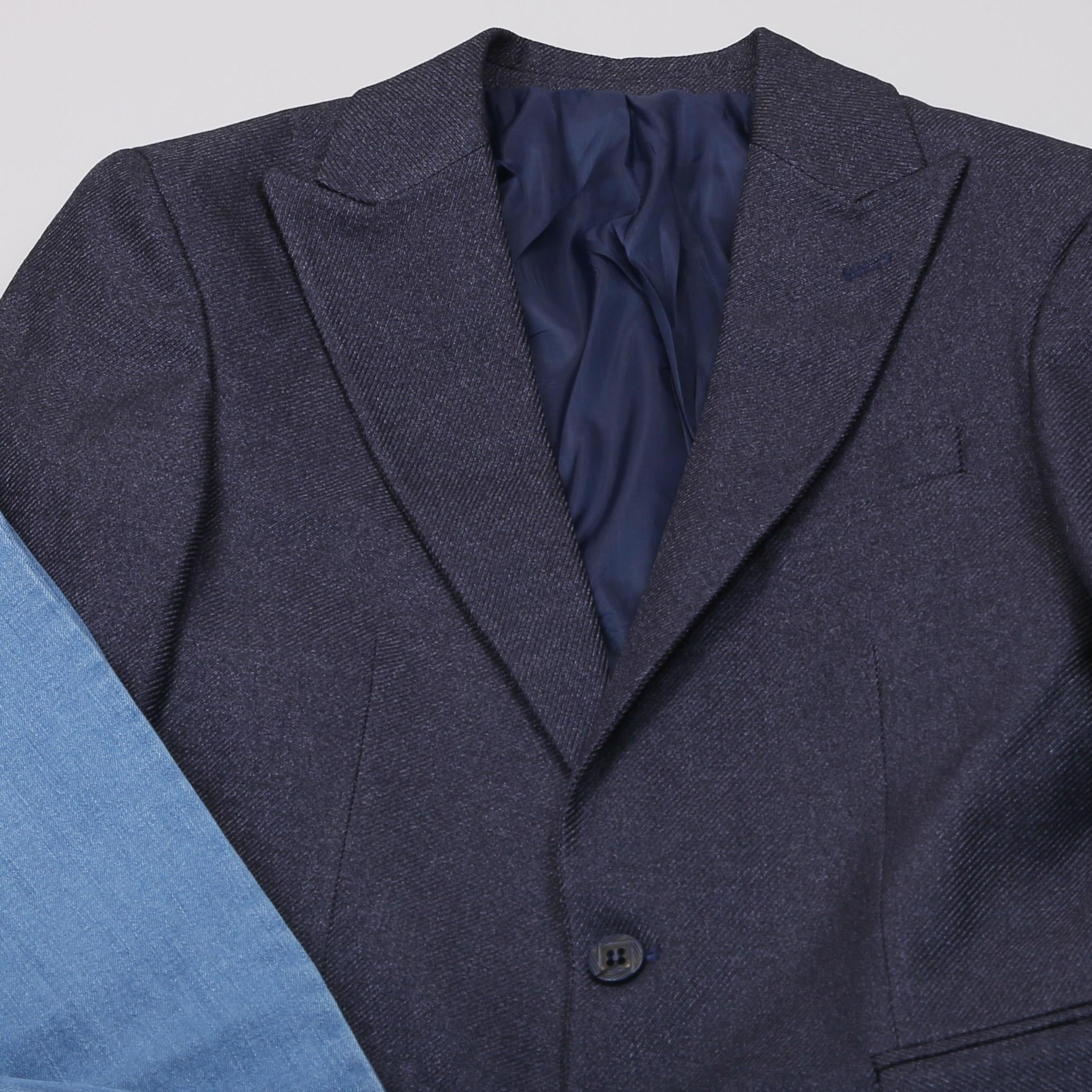 Lacivert Blazer Ceket Pantolon Ayakkabı Kombin