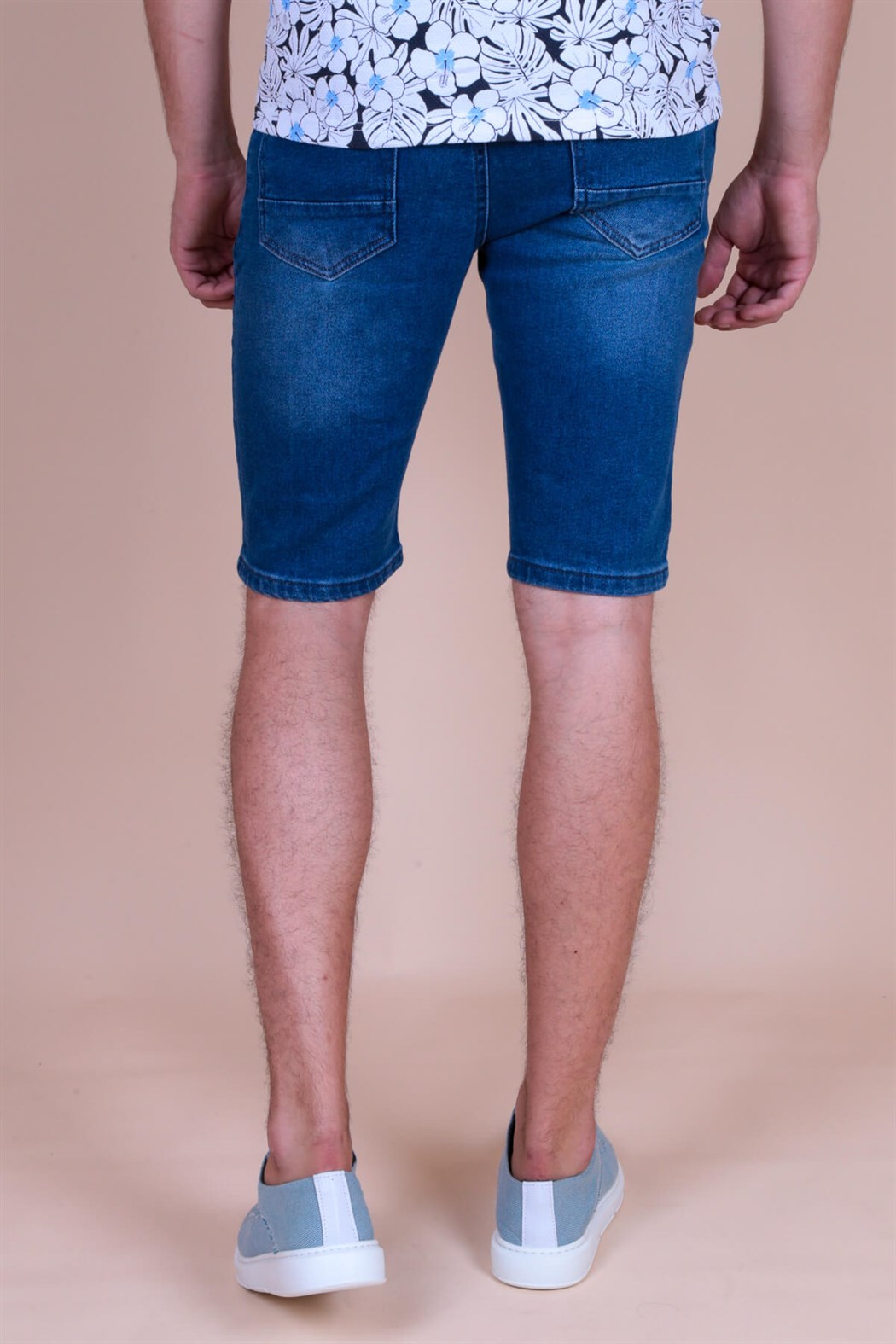 Lacivert Erkek Şort