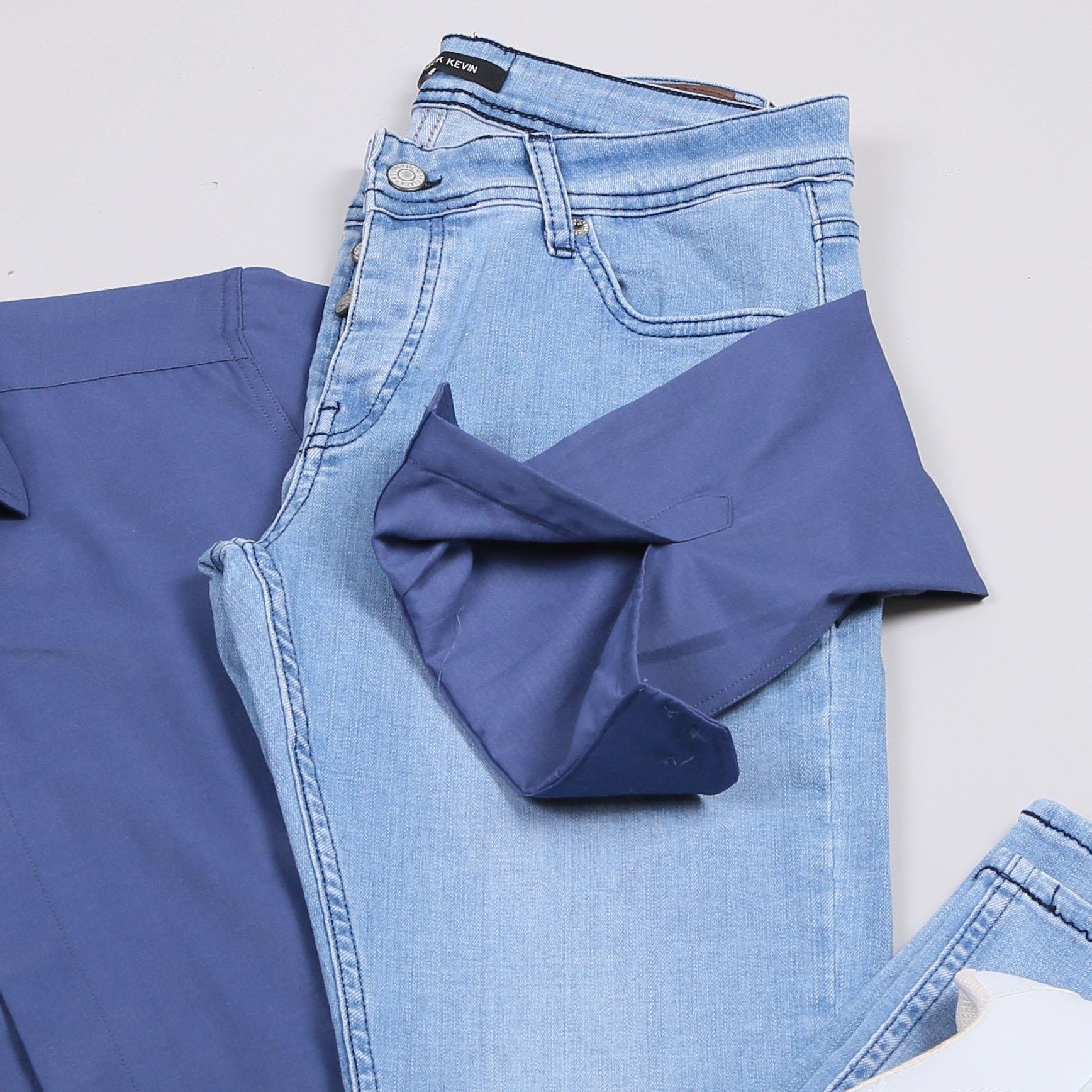 Lacivert Gömlek Pantolon Ayakkabı Kombin