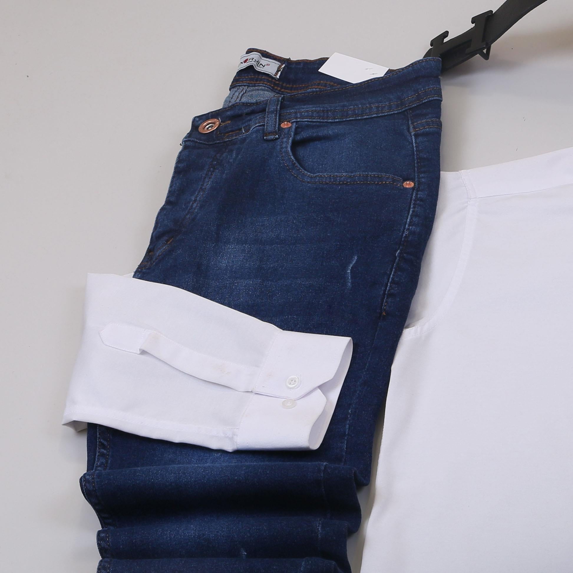 Lacivert Kaban Gömlek Pantolon Ayakkabı Kombin