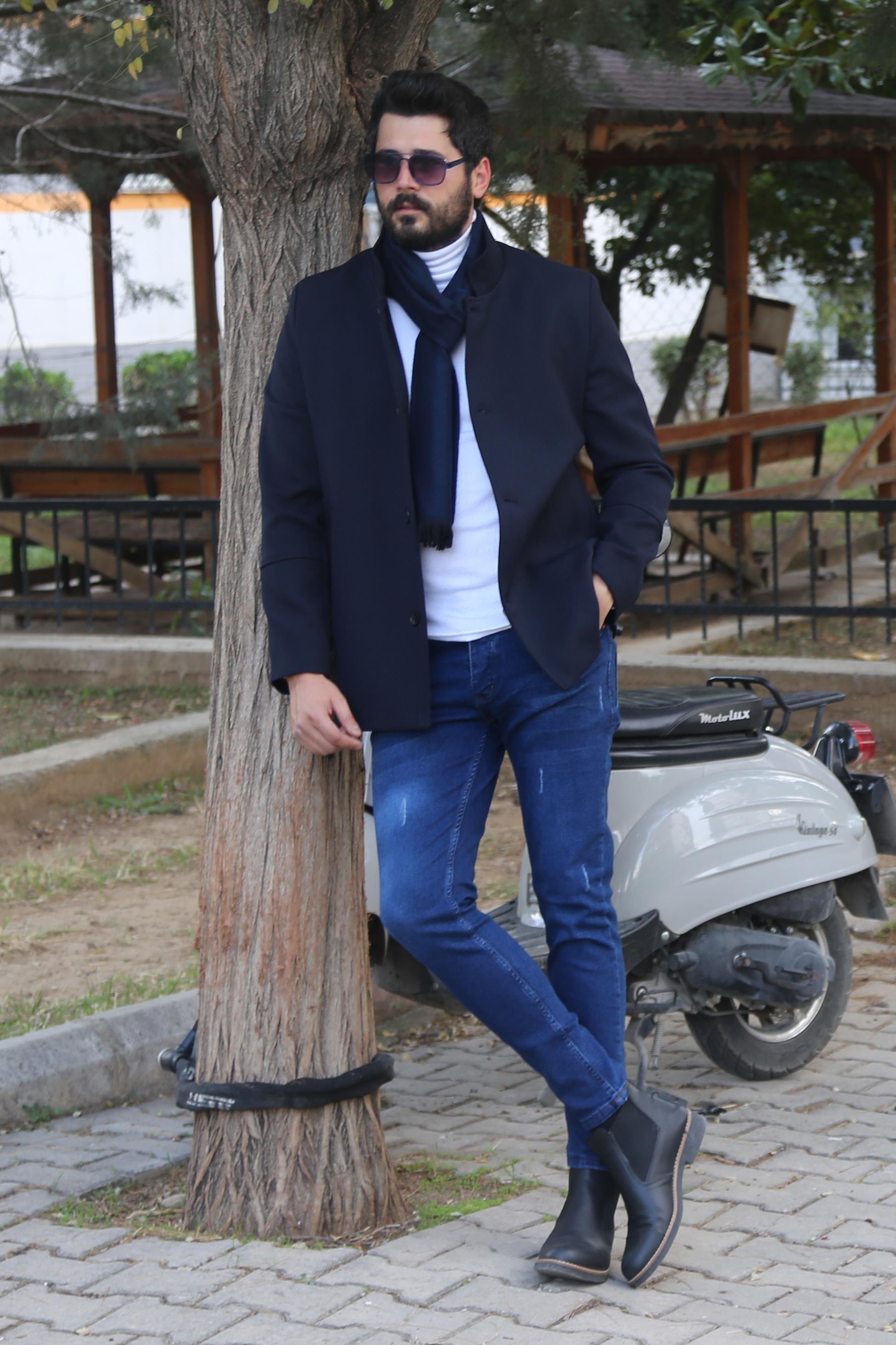 Lacivert Kaban Kombini