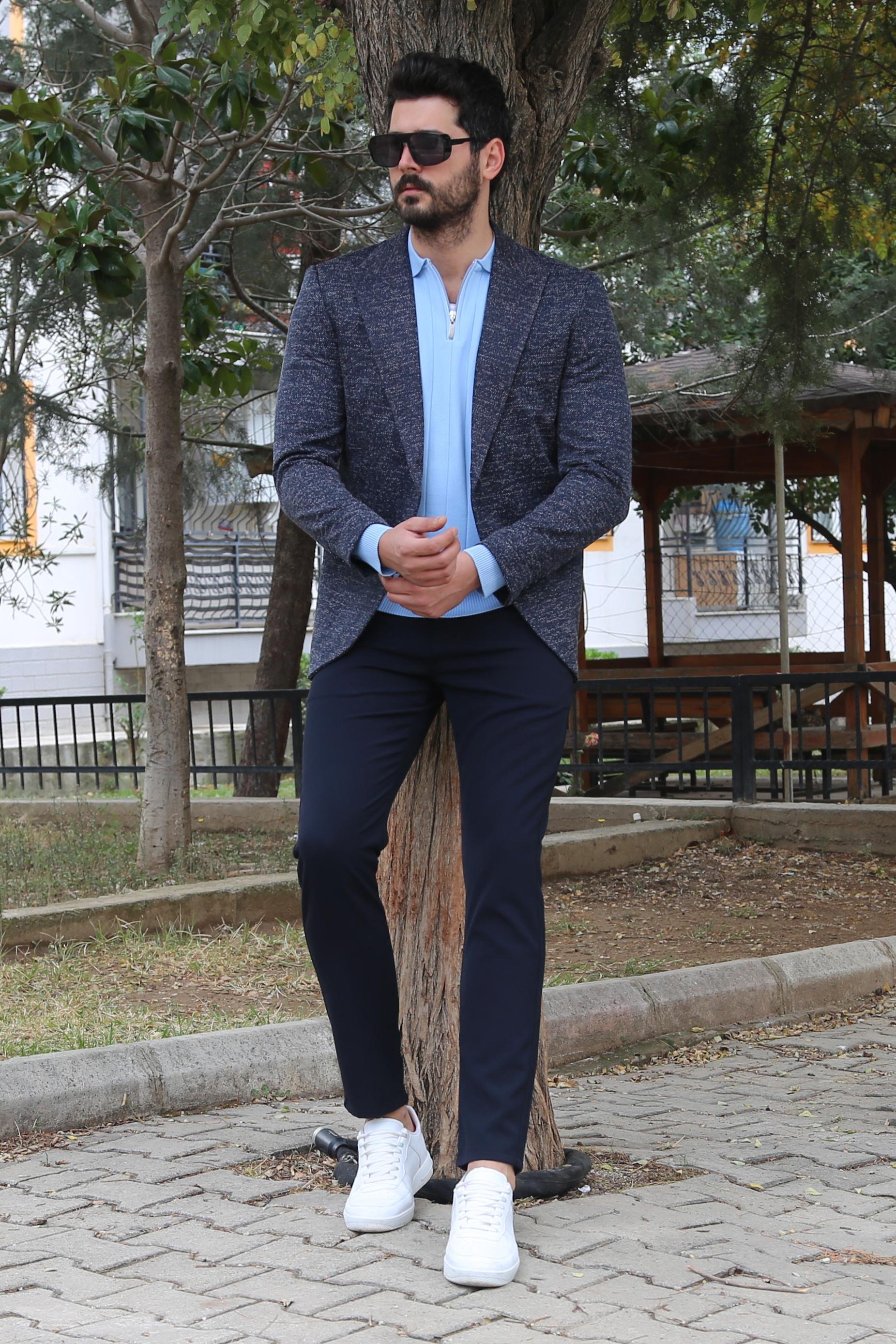 Bordo Blazer Ceket Kombini