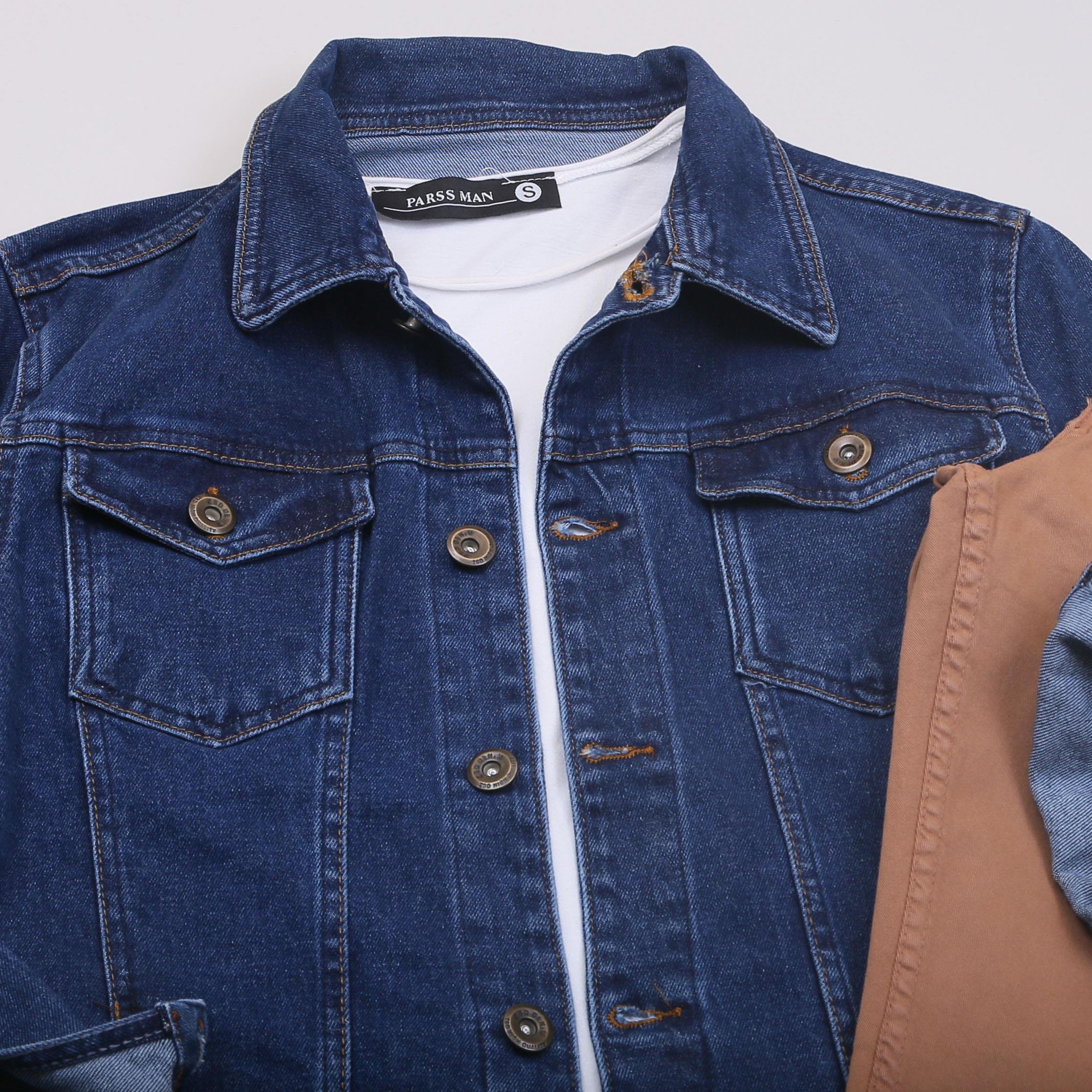 Lacivert Kot Ceket Tişört Pantolon Ayakkabı Kombin