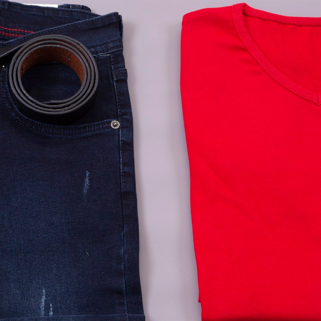 Lacivert Kot Gömlek Body Pantolon Bot Kombin