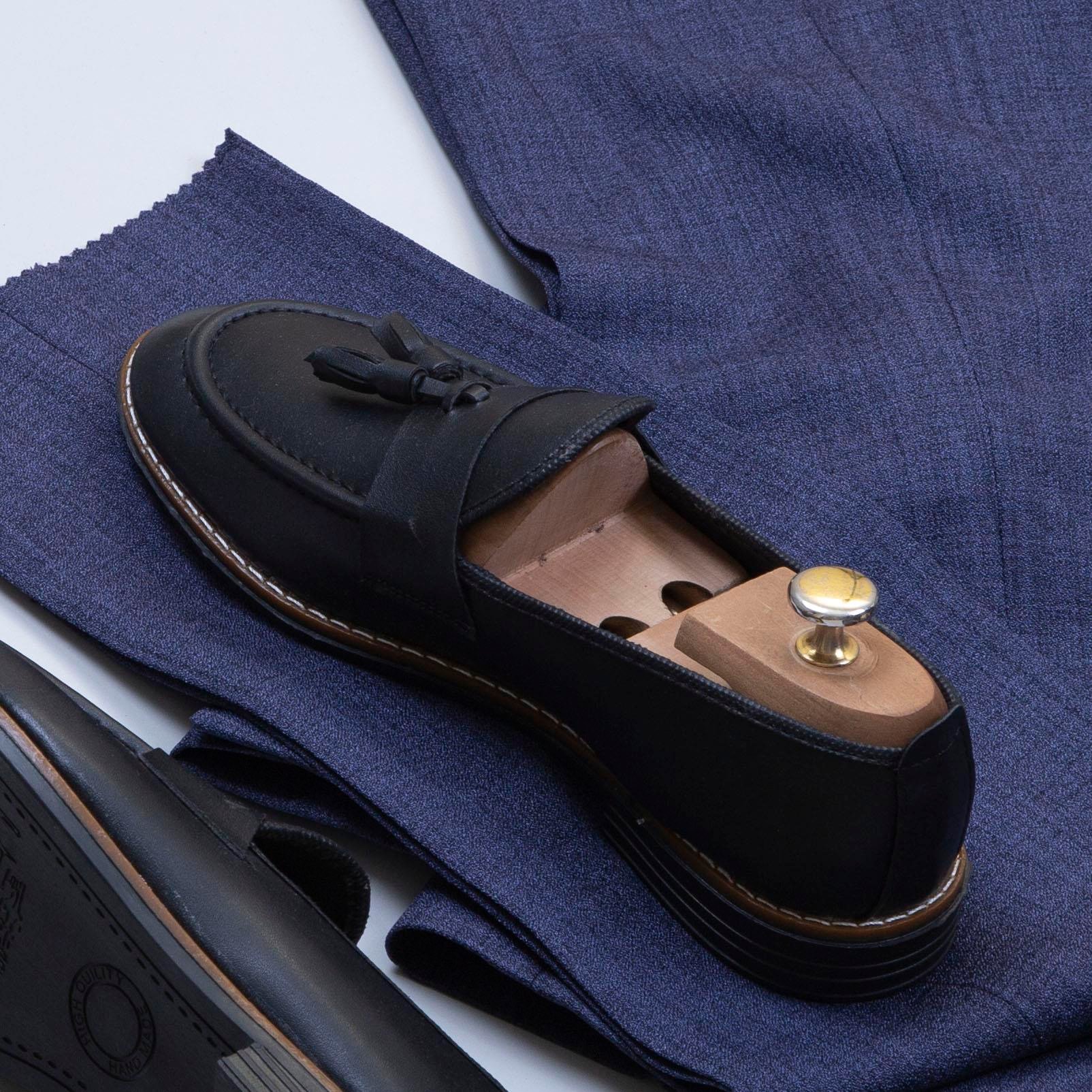 Lacivert Kruvaze Takım Elbise Kombini