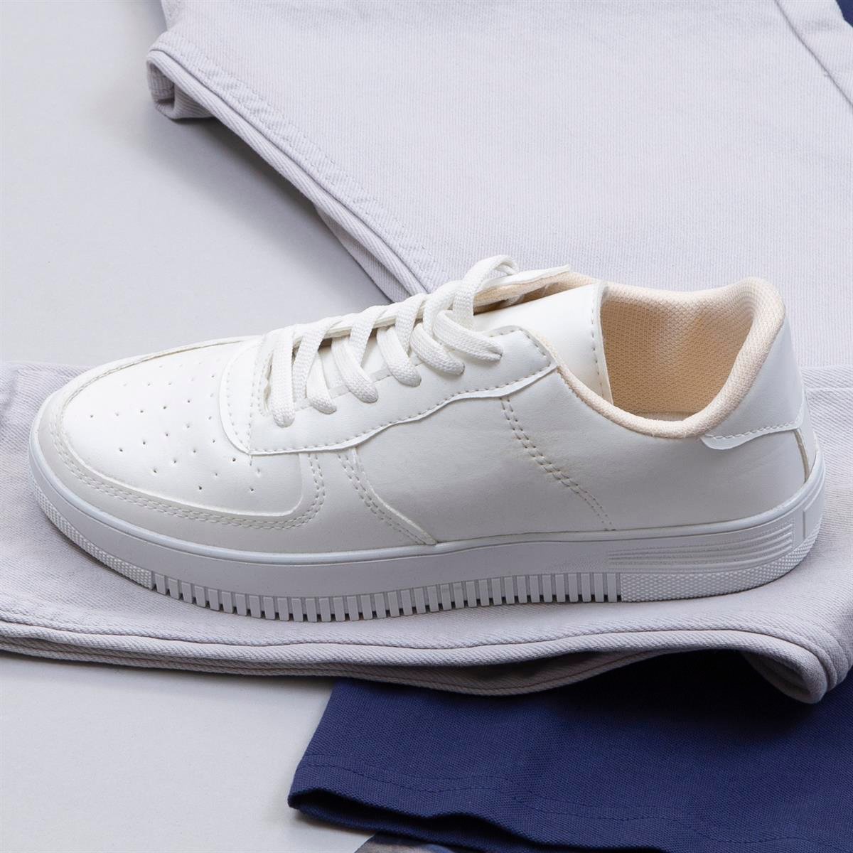 Lacivert Polo Yaka Tişört Pantolon Ayakkabı Kombin