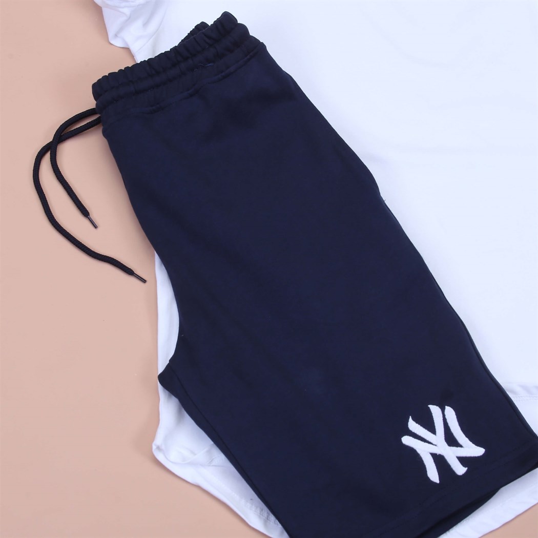 Lacivert Sort Basic Tshirt kombini