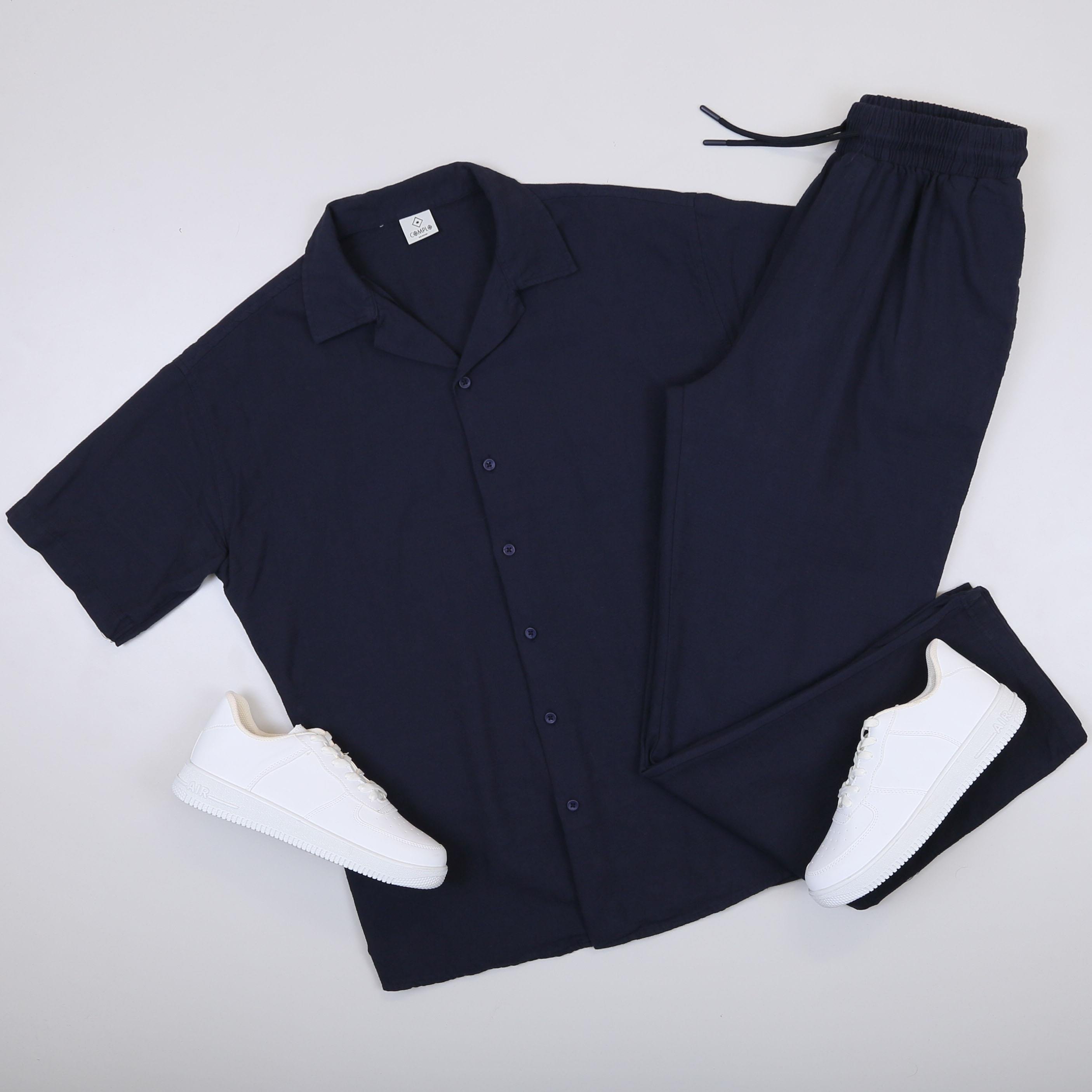 Lacivert Spor Takım Kombin