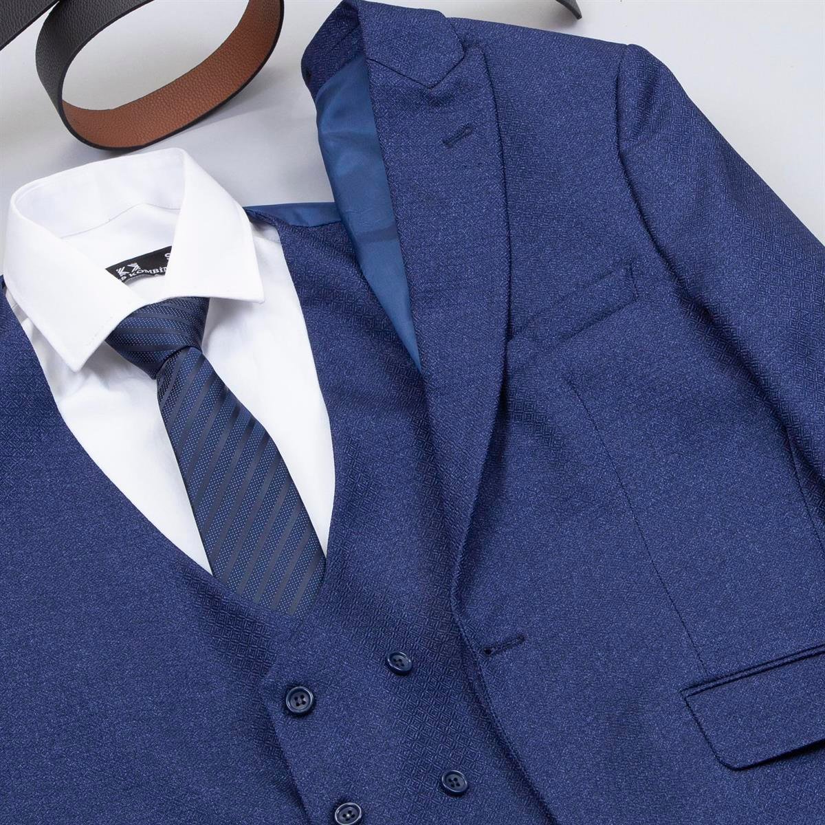 Lacivert Takım Elbise Kombini