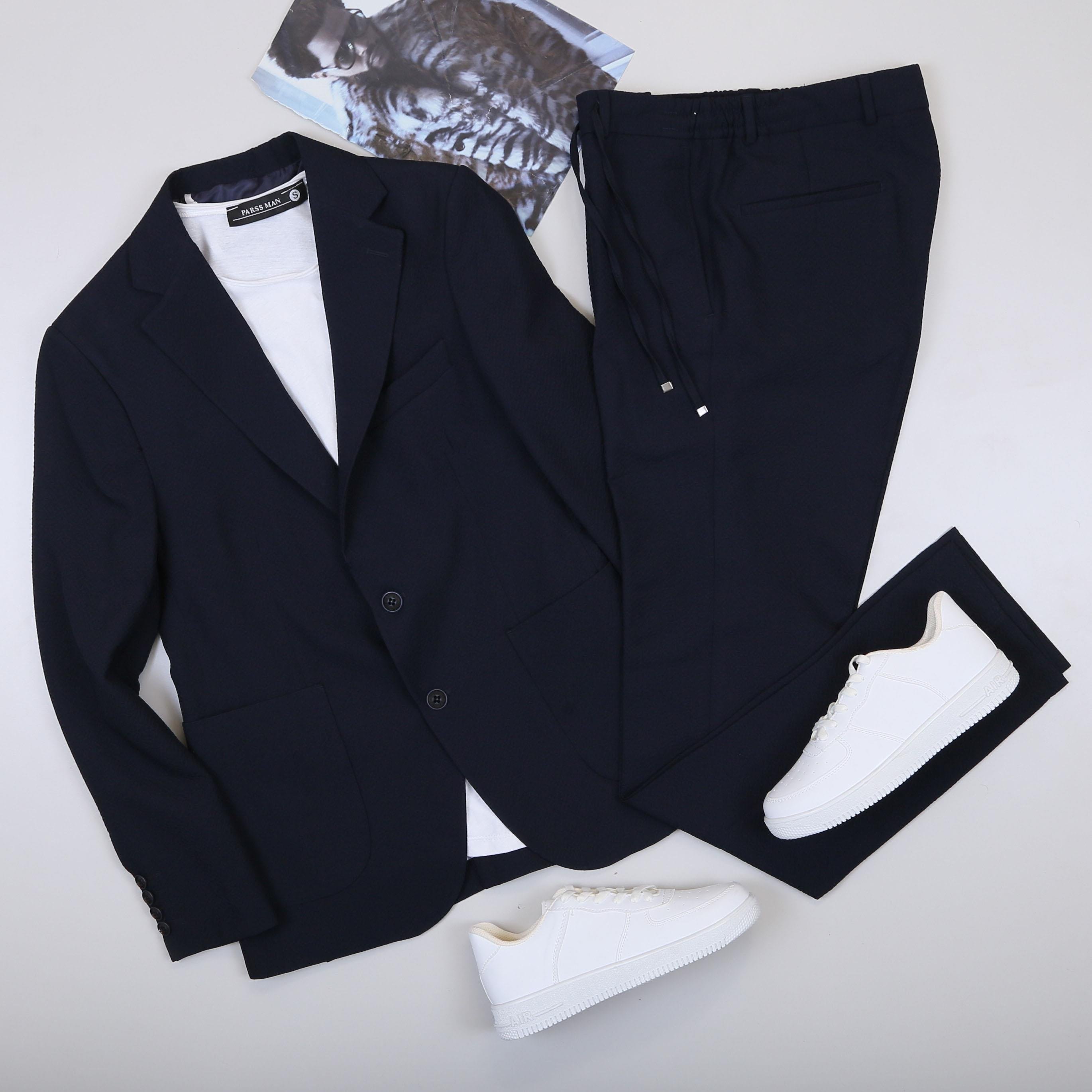 Lacivert Takım Elbise Kombini