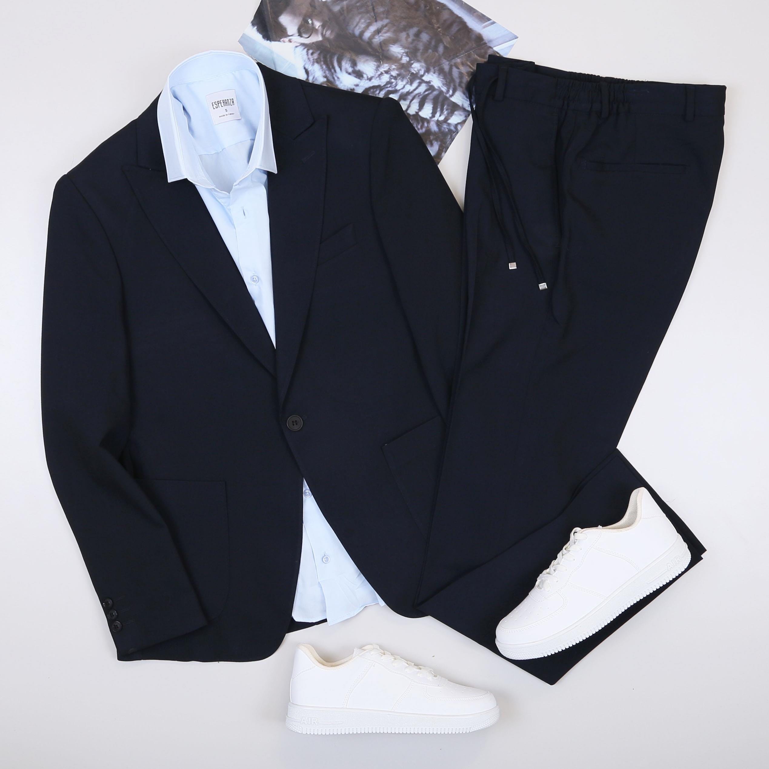 Lacivert Takım Elbise Kombini