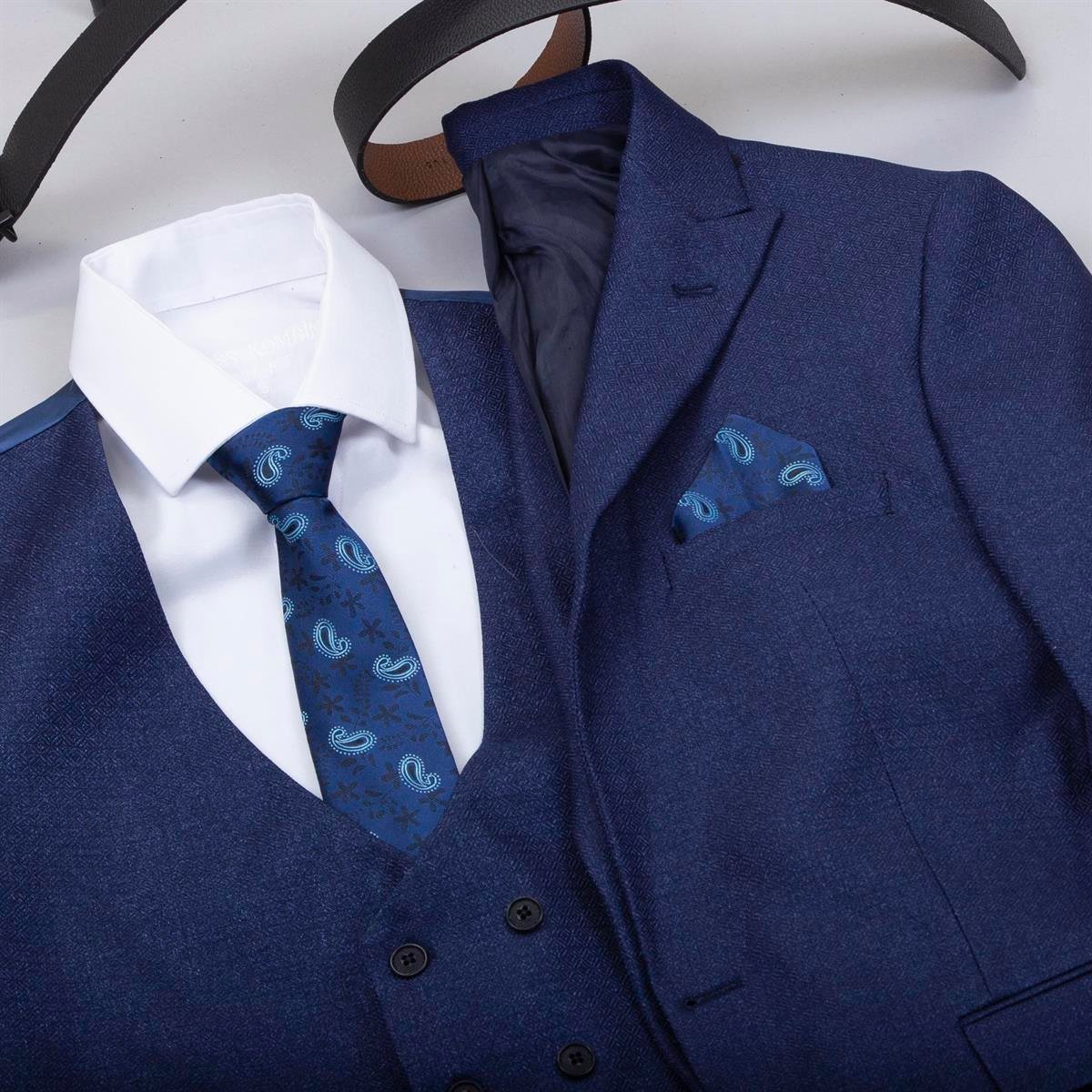 Lacivert Takım Elbise Kombini