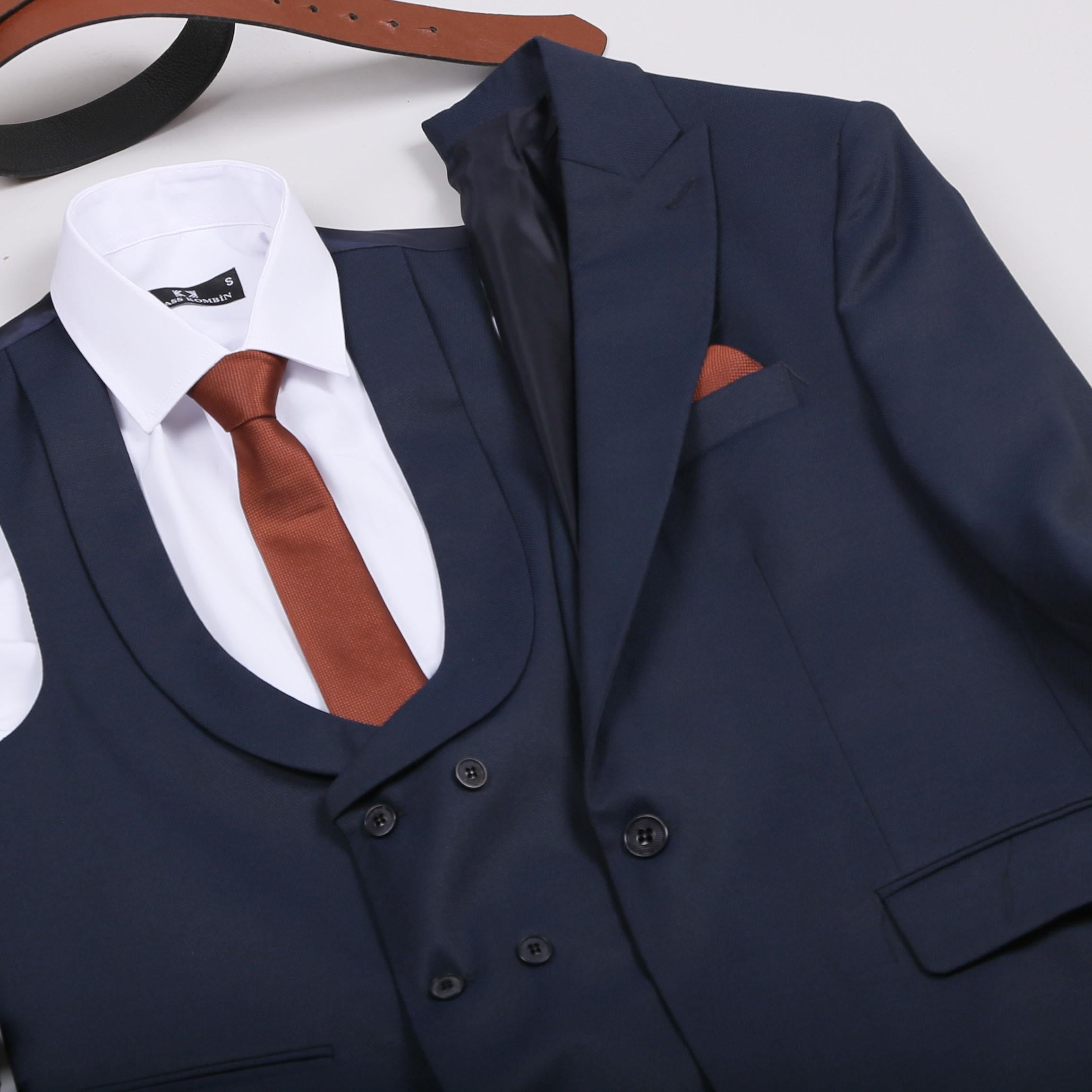 Lacivert Takım Elbise Kombini