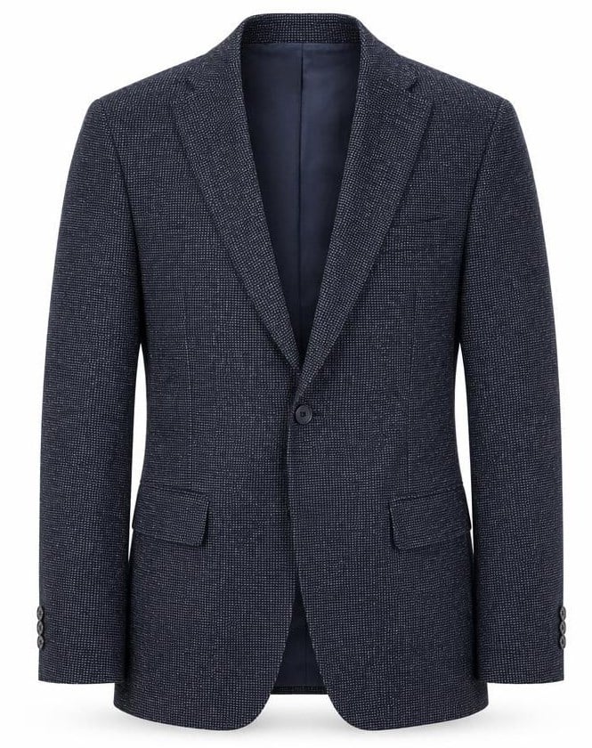 Laivert Kırçıllı Tek Ceket