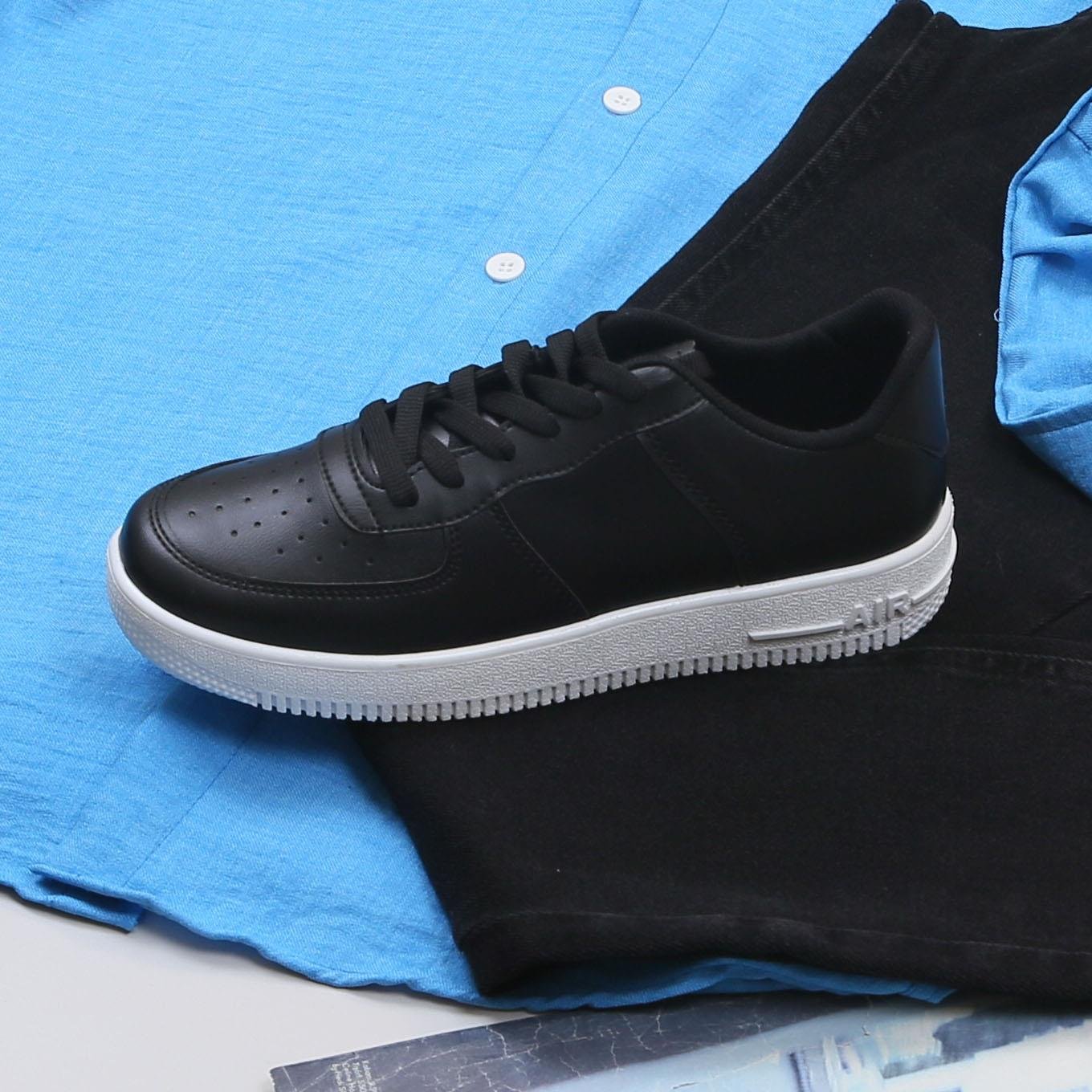 Mavi Gömlek Pantolon Ayakkabı Kombin