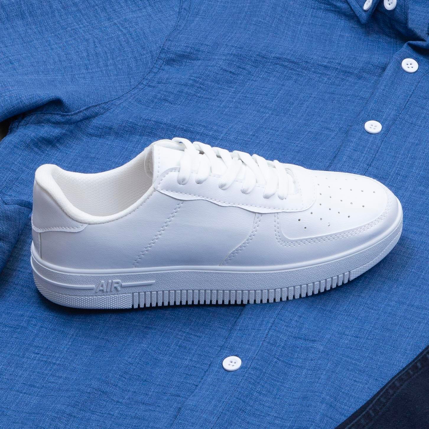 Mavi Gömlek Pantolon Ayakkabı Kombin