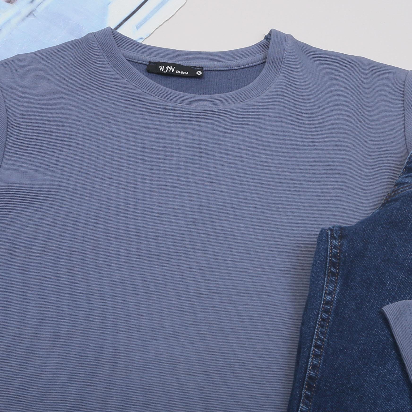 Mavi Kazak Pantolon Ayakkabı Kombin