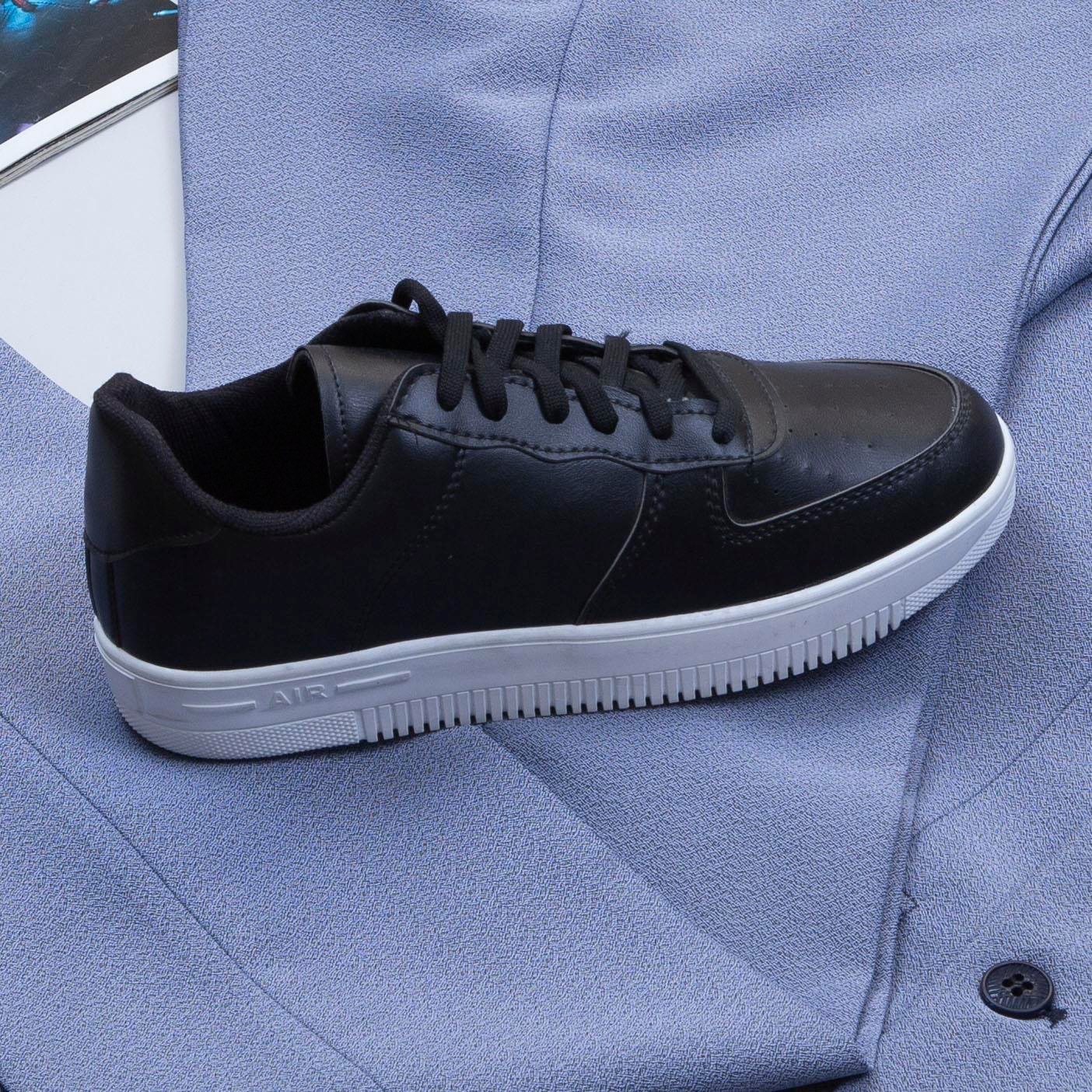 Mavi Kırçıllı Kruvaze Takım Elbise Kombini