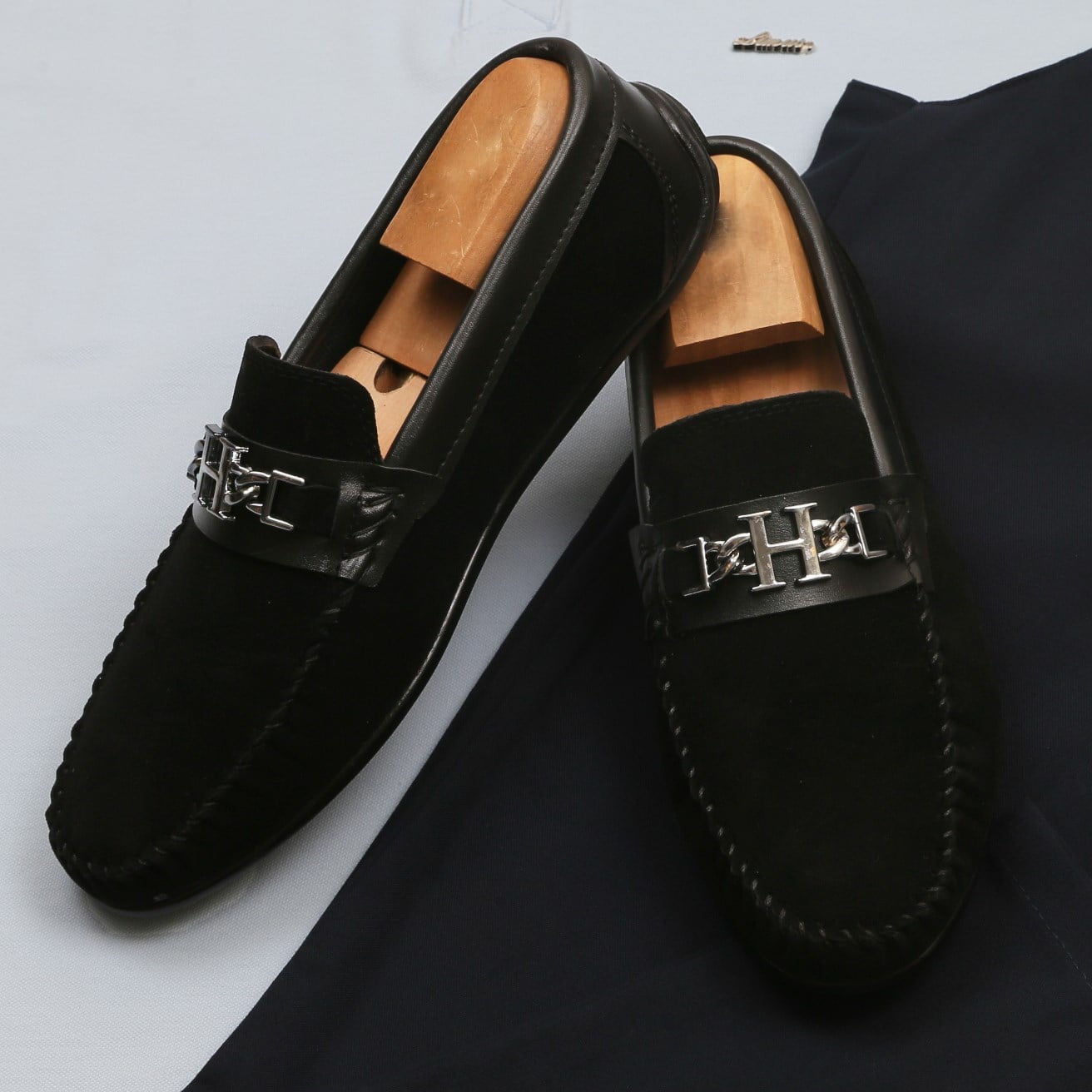 Mavi Polo Yaka Tişört Kot Pantolon Kombini Erkek | Slim Fit Şık Günlük Set