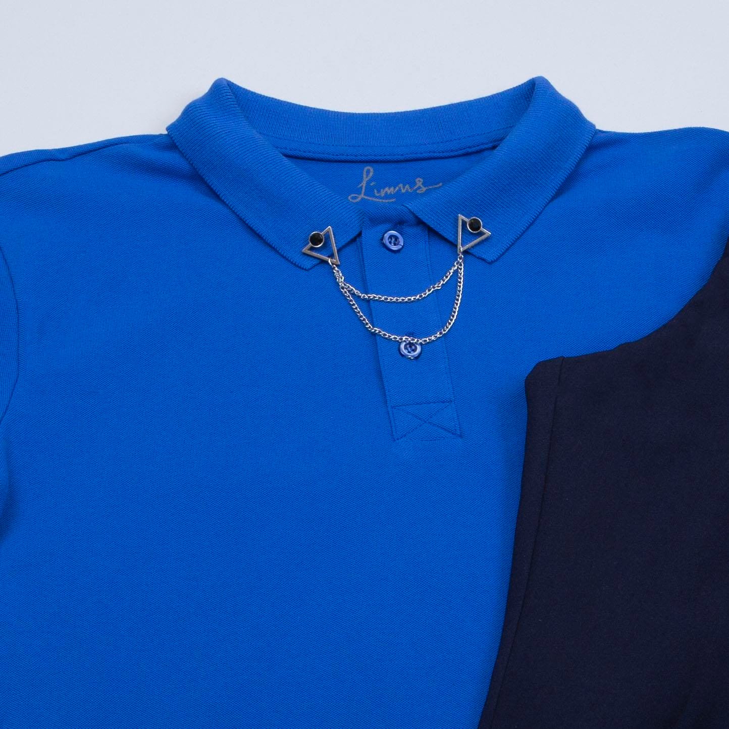 Mavi Polo Yaka Tişört Pantolon Ayakkabı Kombin