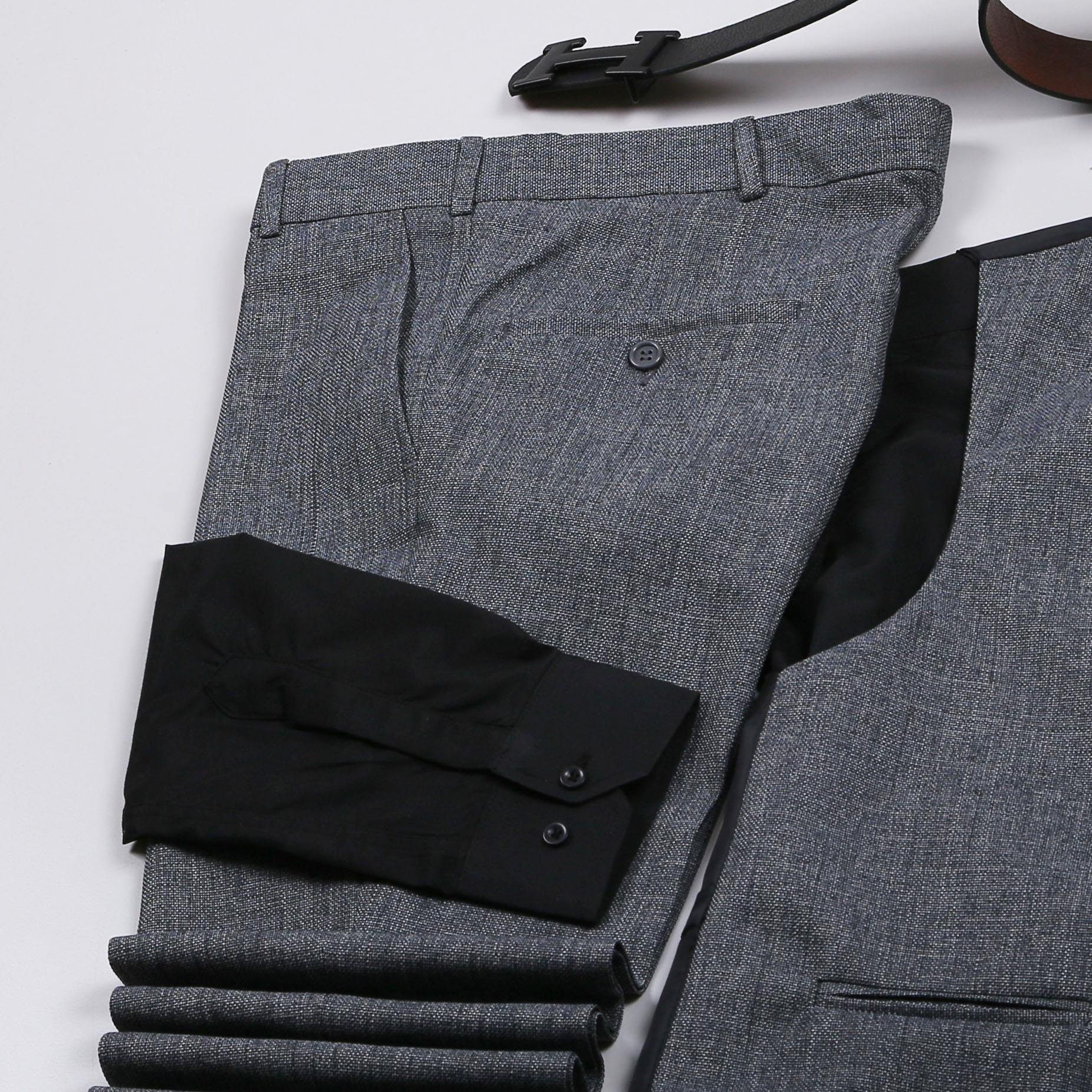 Mavi Takım Elbise Kombini