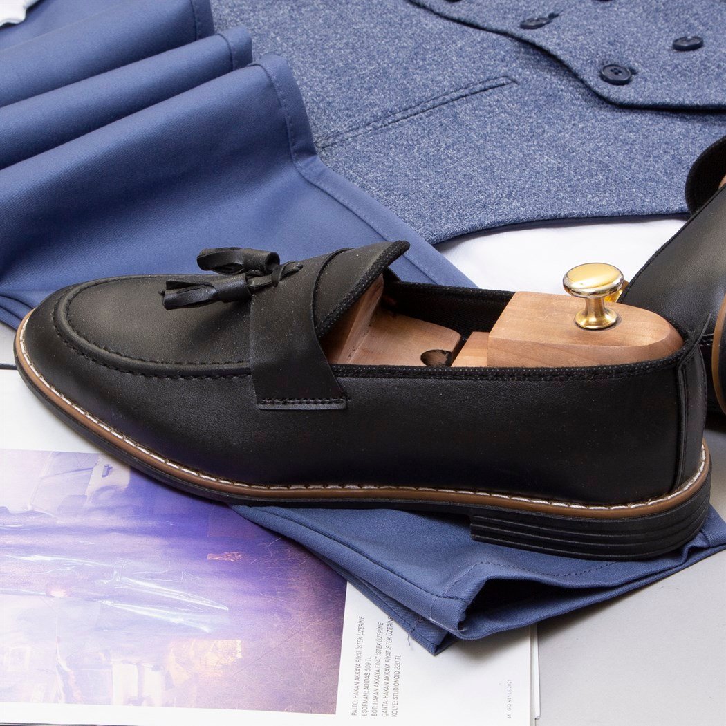 Mavi Takım Elbise Kombini