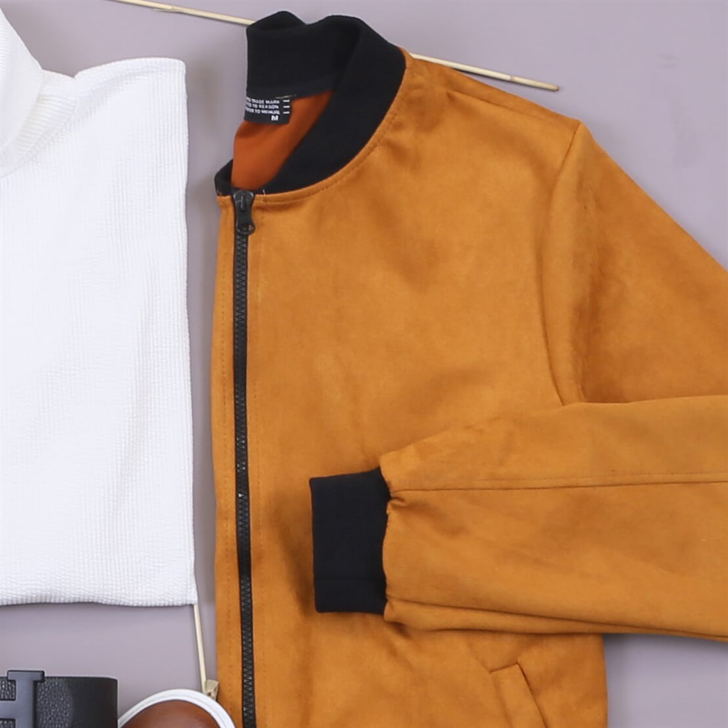 Nubuk Ceket  Kazak Pantolon Ayakkabı Kombin