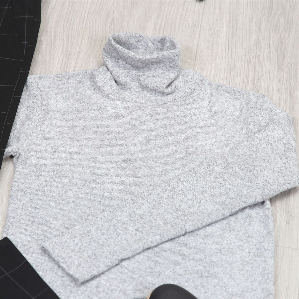 Pantolon Boğazlı Kazak Bot Kombini