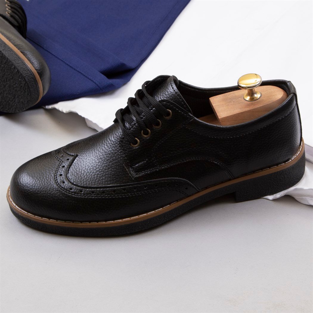 Parlement Mavi Pantolon Gömlek Ayakkabı Kombin