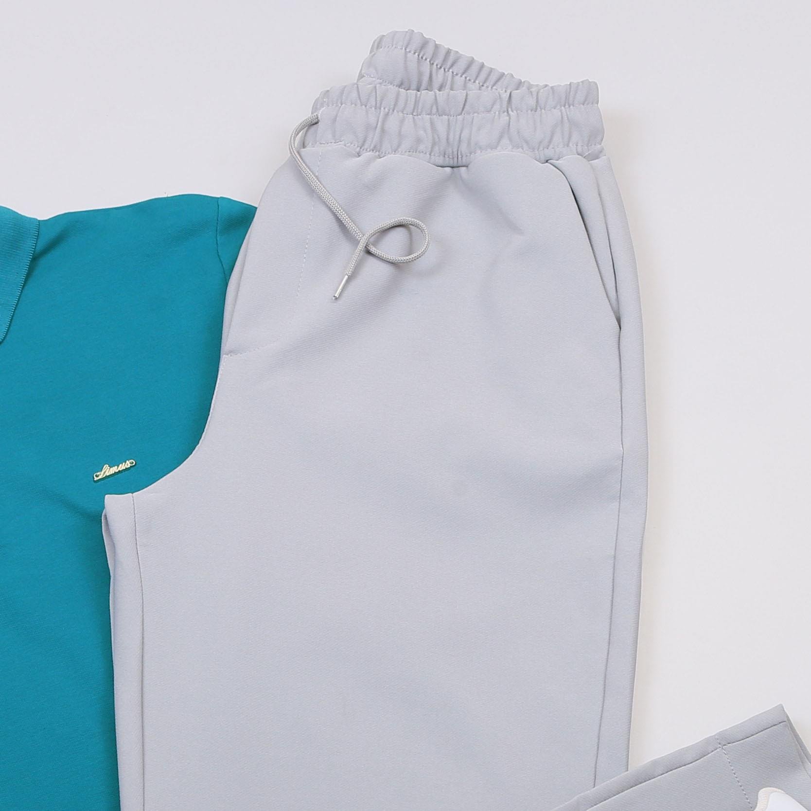 Petrol Polo Yaka Tişört Pantolon Ayakkabı Kombin