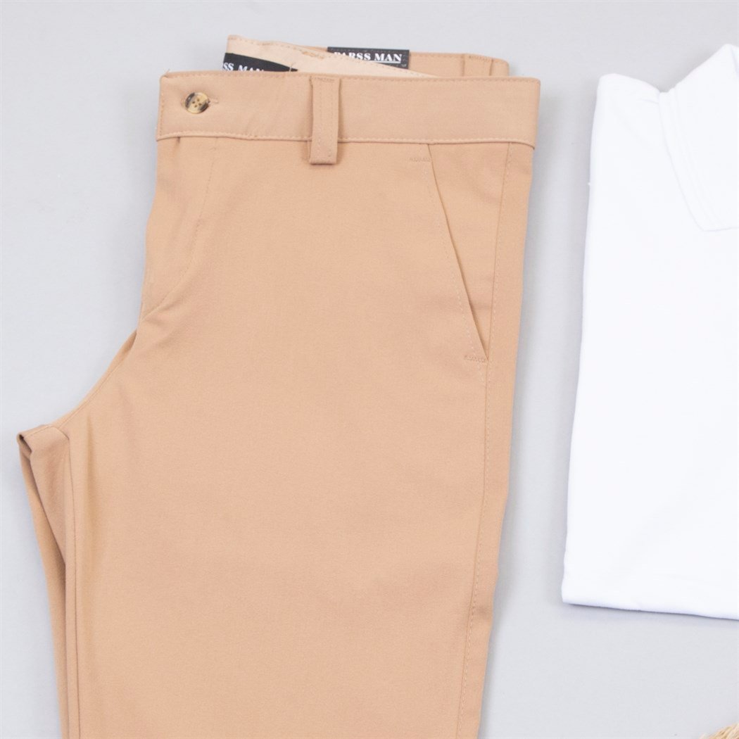 Polo Yaka Tişört Pantolon Ayakkabı Kombin