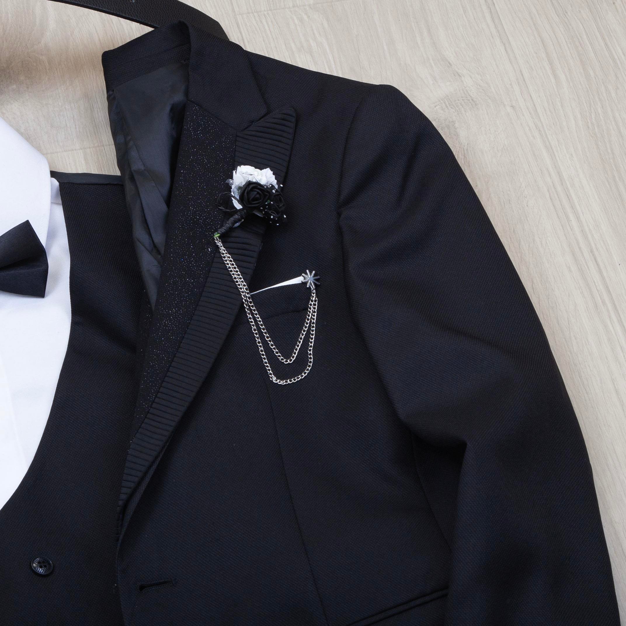 Siyah Damatlık Kombini