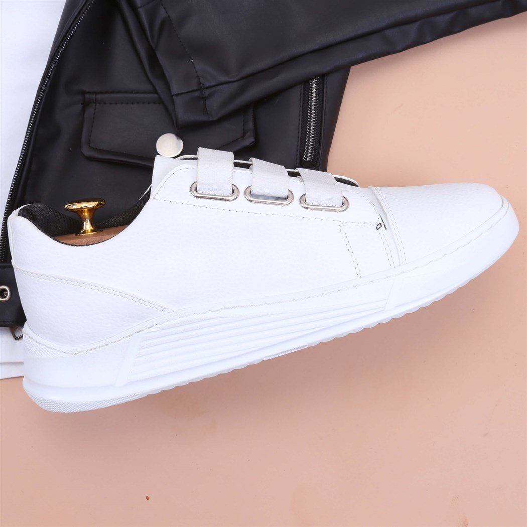 Siyah Deri Ceket Ayakkabı Kombini