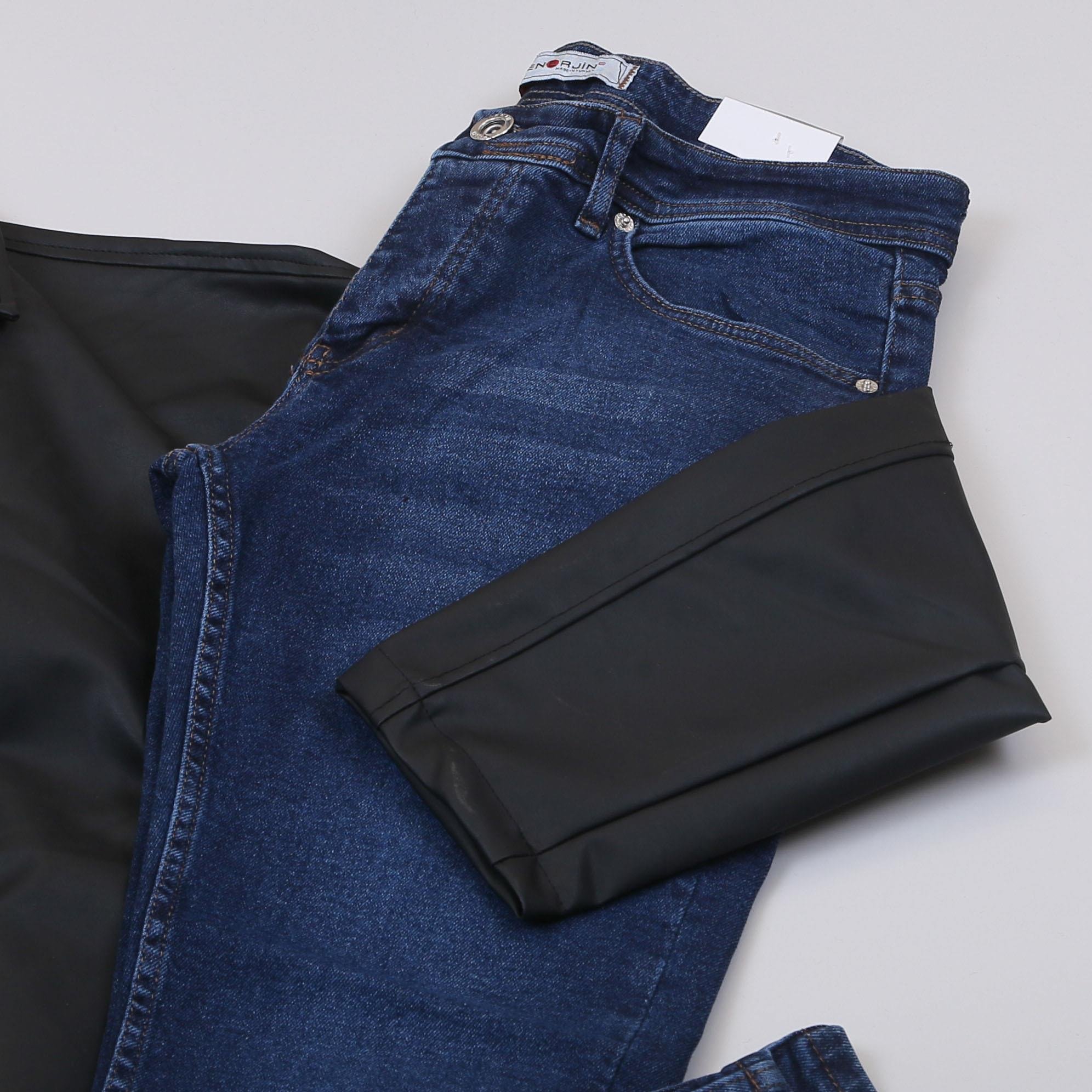 Siyah Deri Ceket Boğazlı Body Pantolon Bot Kombin