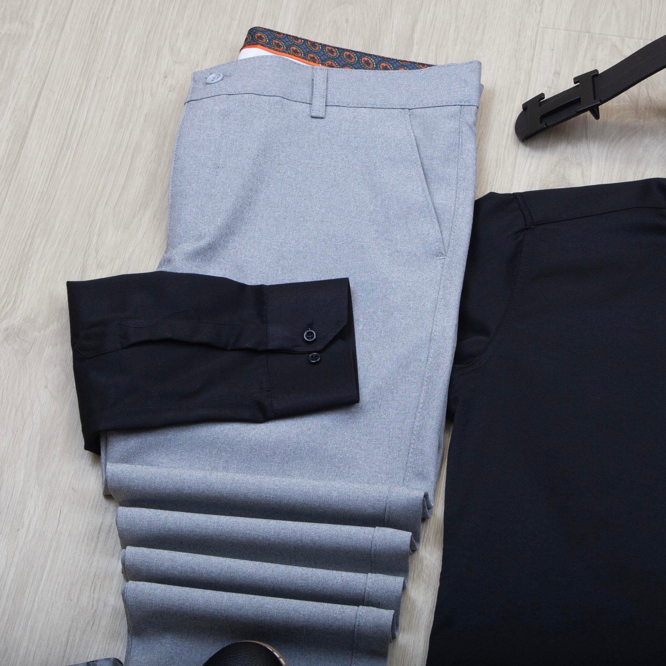 Siyah Gömlek Pantolon Ayakkabı Kombin