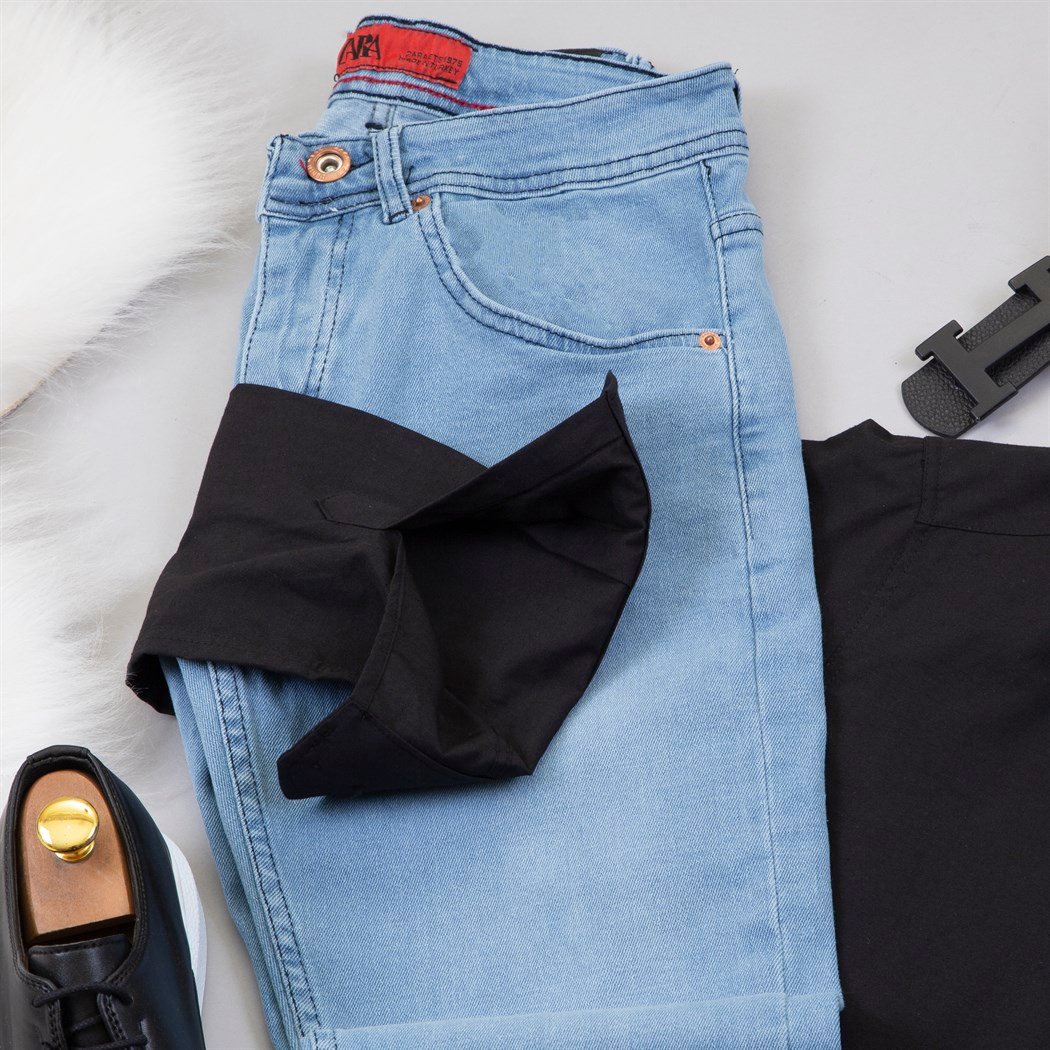 Siyah Gömlek Kot Pantolon Ayakkabı Kombin