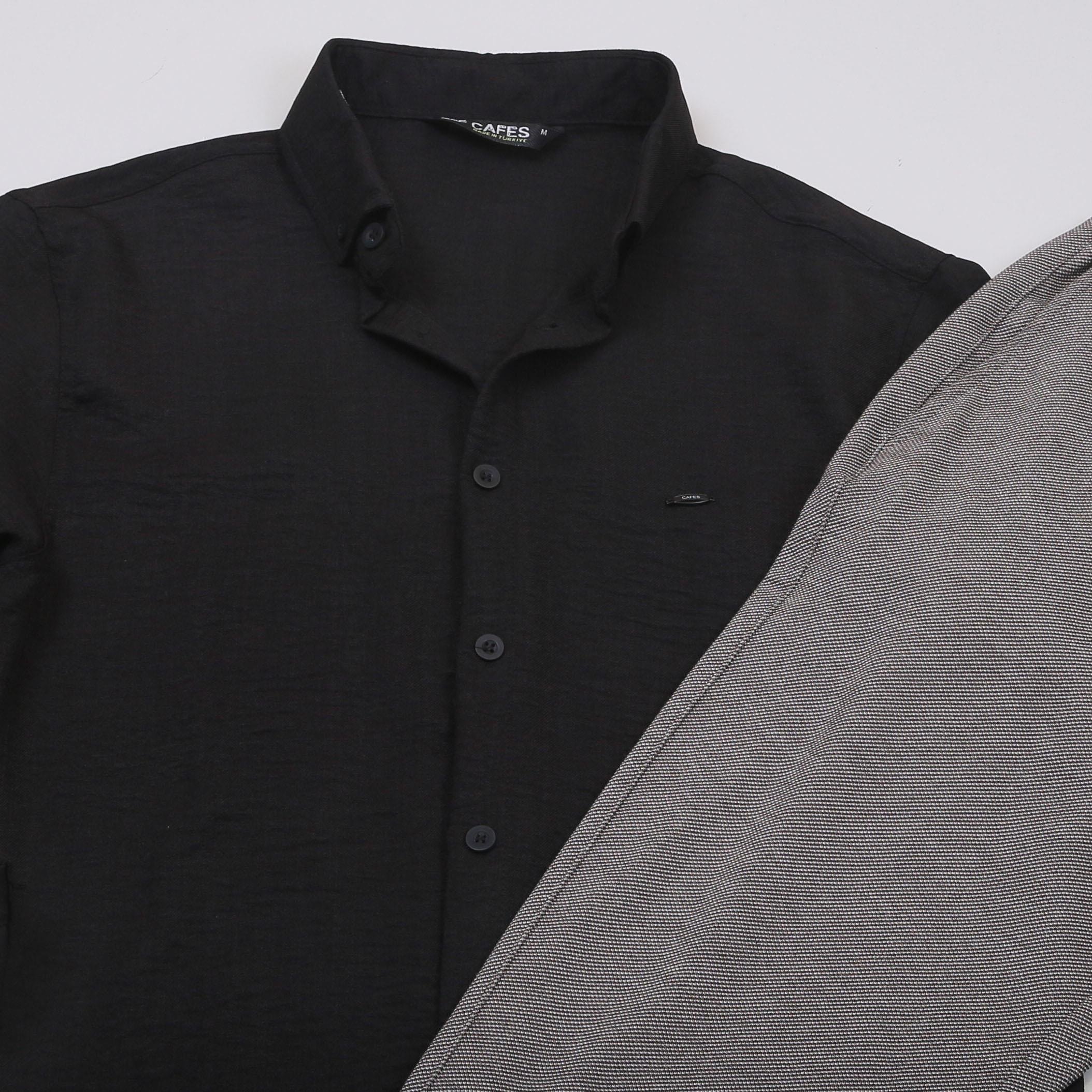 Siyah Gömlek Pantolon Ayakkabı Kombin