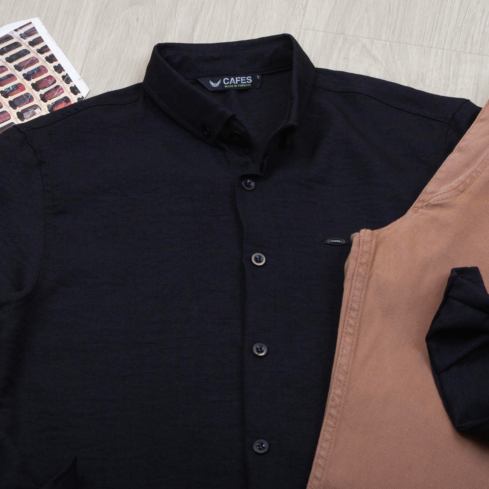 Siyah Gömlek Pantolon Ayakkabı Kombin