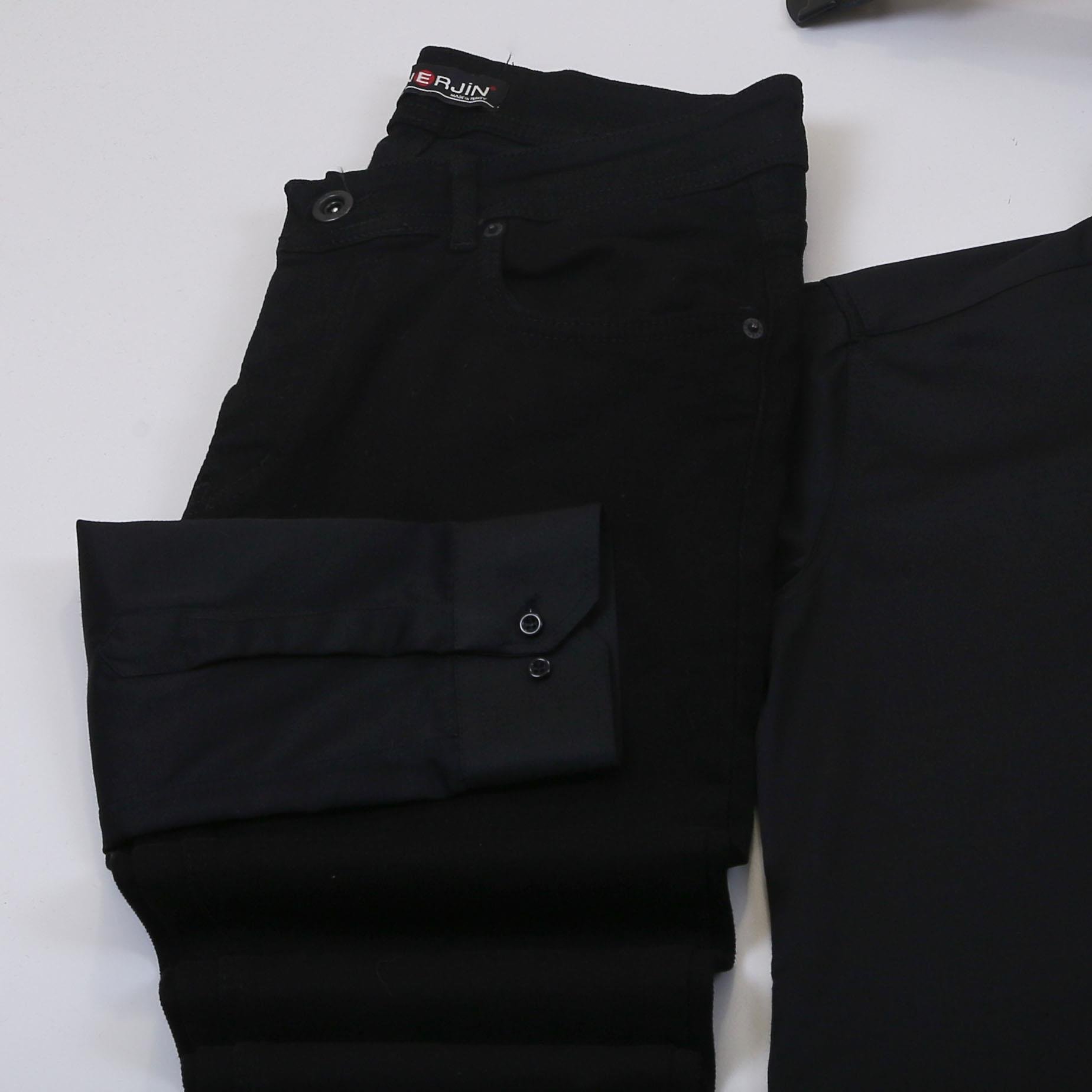 Siyah Gömlek Pantolon Bot Kombin