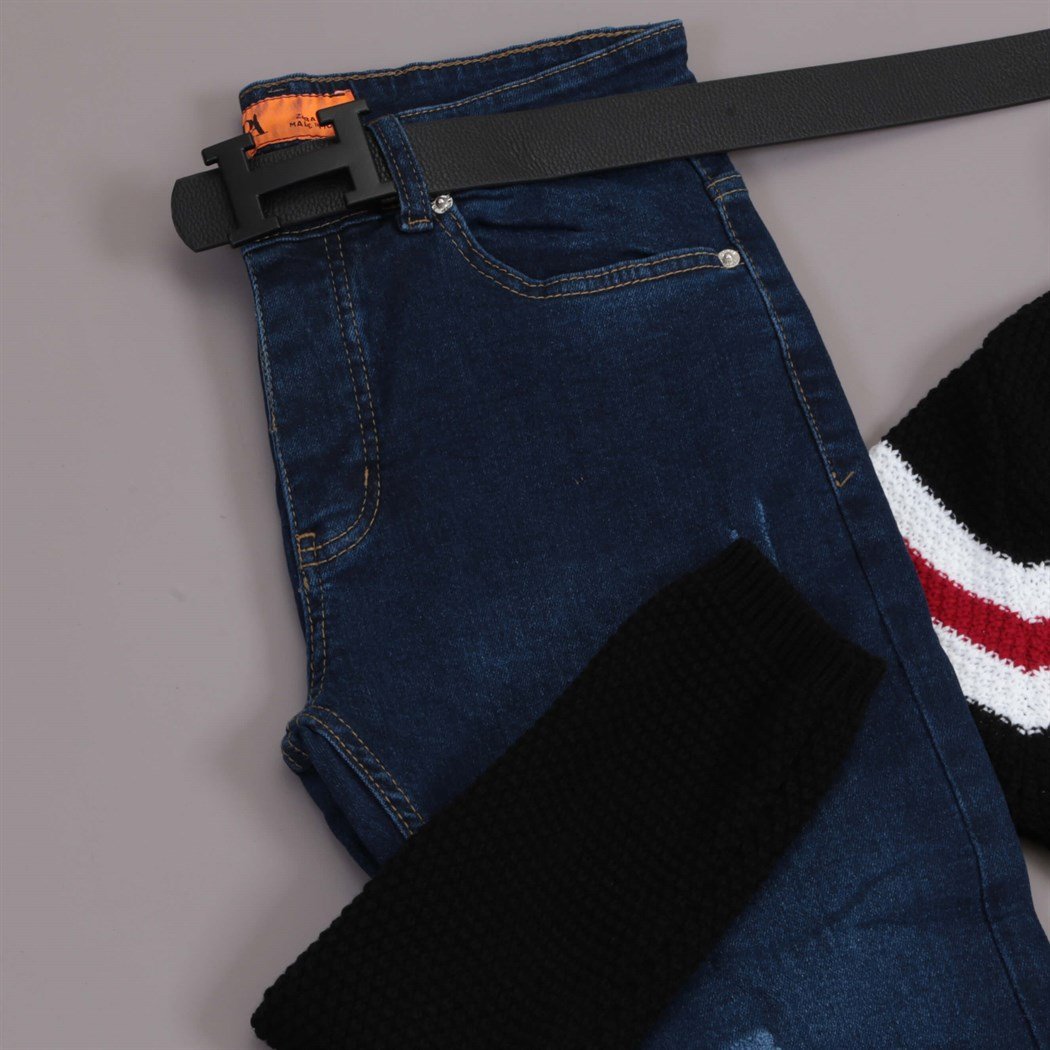 Siyah Hırka Pantolon Ayakkabı Kombini