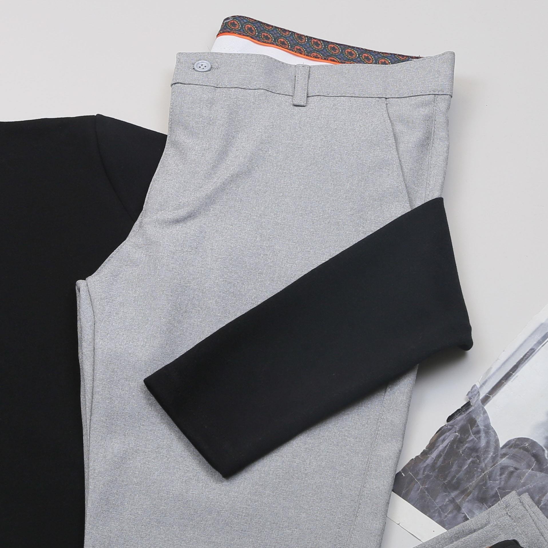 Siyah Kazak Pantolon Ayakkabı Kombin