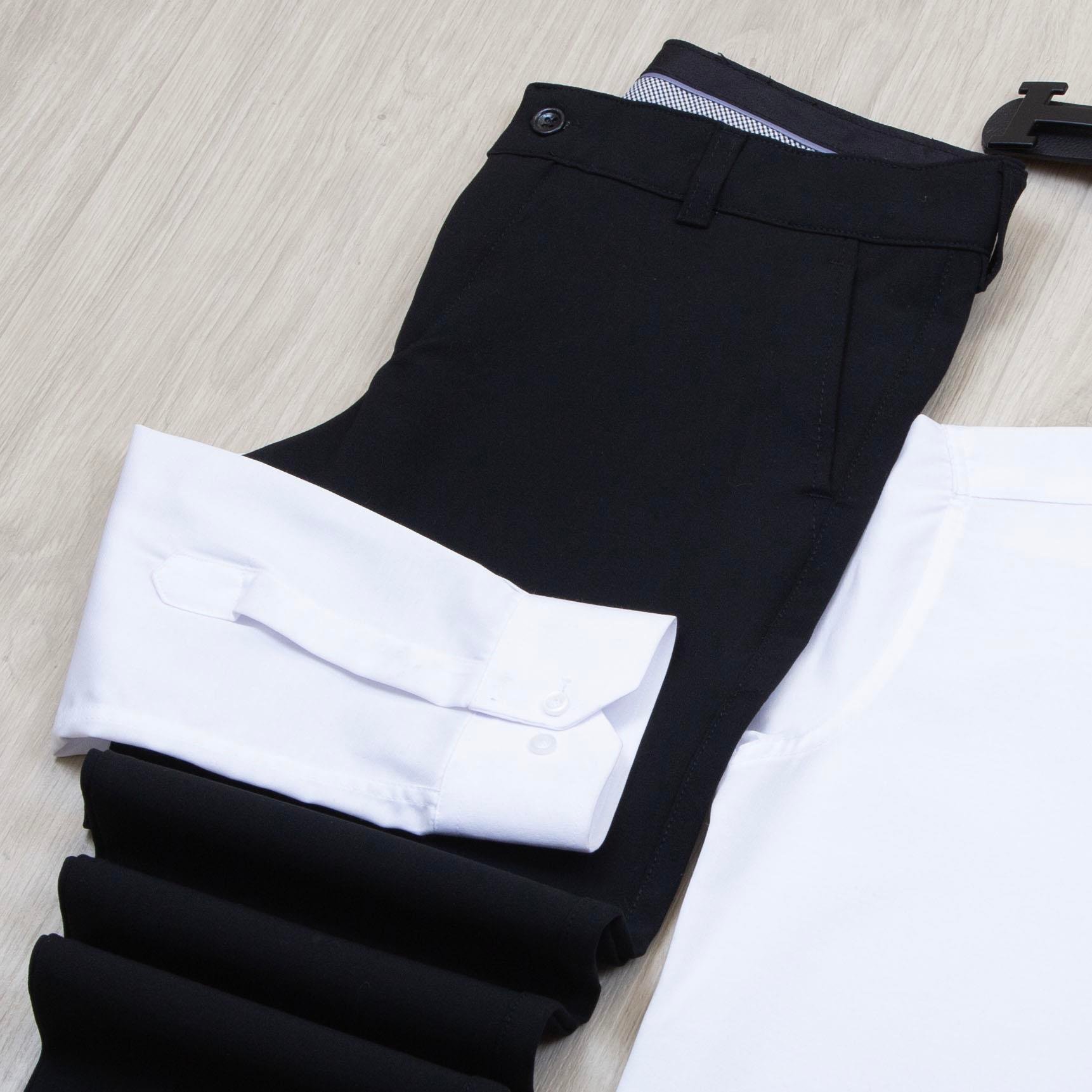 Siyah Kırçıllı Blazer Ceket Gömlek Pantolon Ayakkabı Kombin