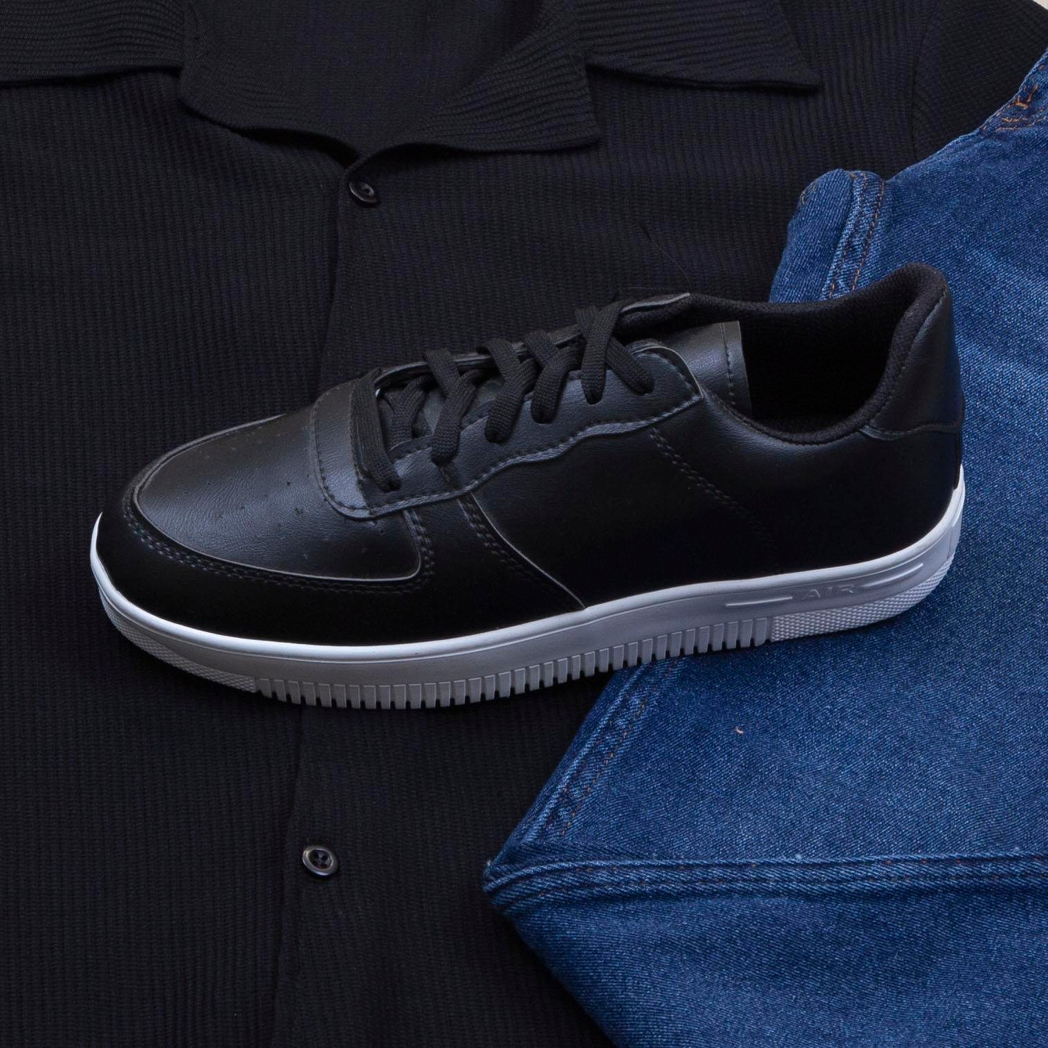 Siyah Kısa Kol Gömlek Pantolon Ayakkabı Kombin