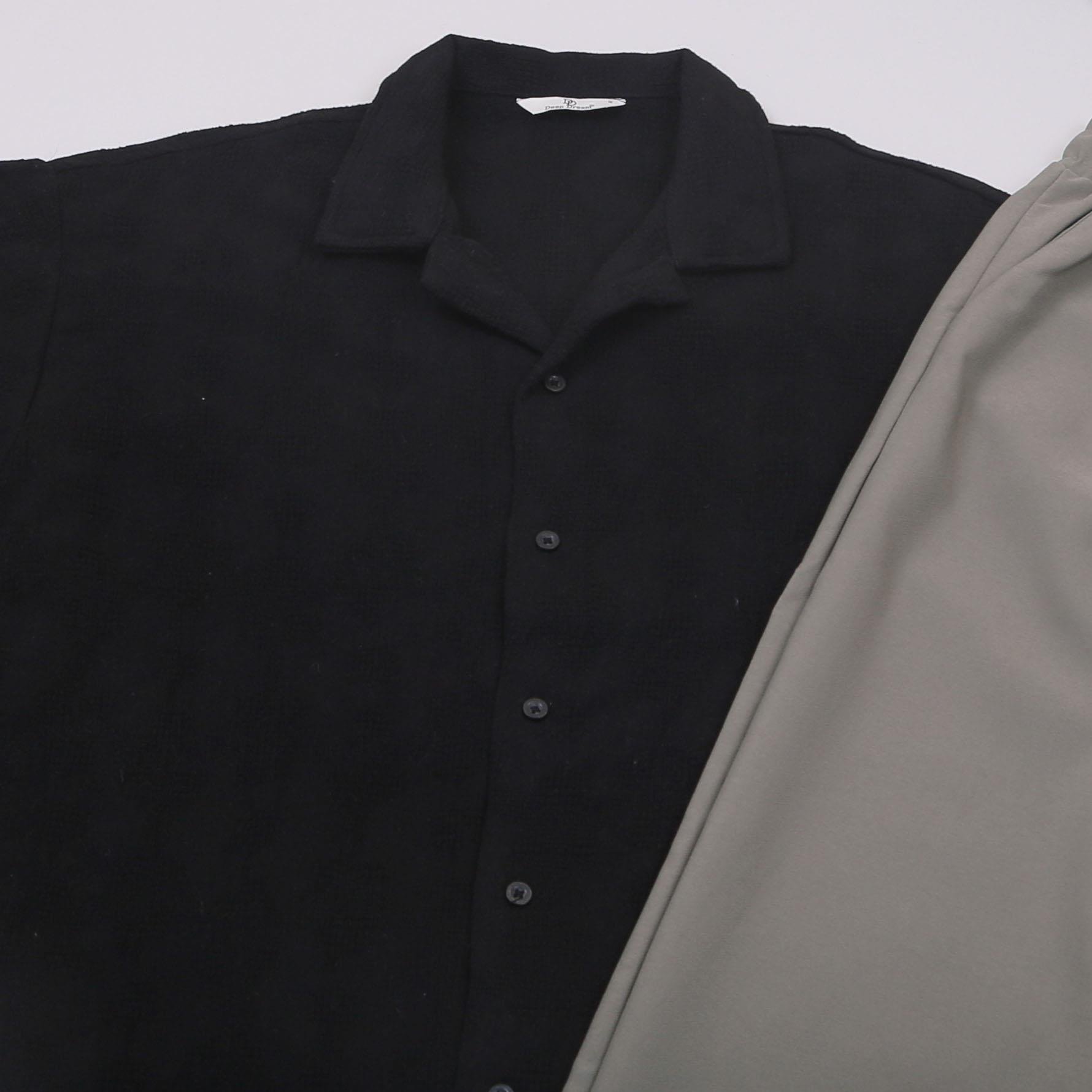 Siyah Kısa Kol Gömlek Pantolon Ayakkabı Kombin